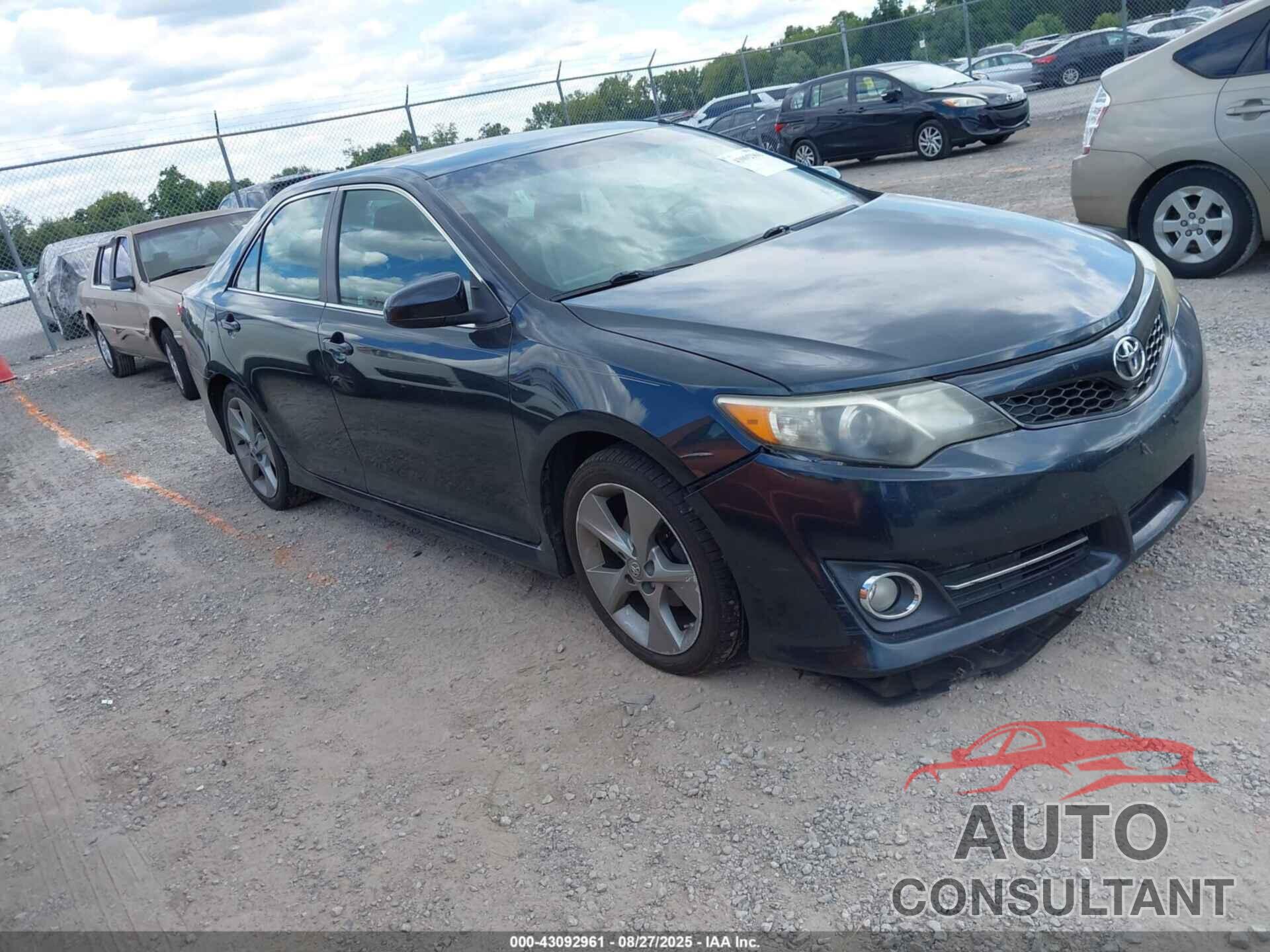 TOYOTA CAMRY 2012 - 4T1BK1FK4CU019760