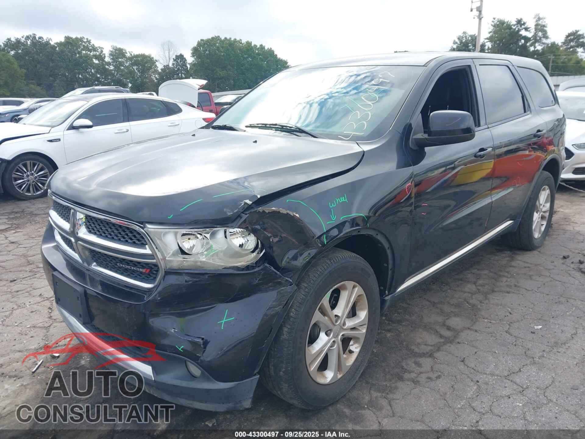 DODGE DURANGO 2013 - 1C4RDJAG4DC658776