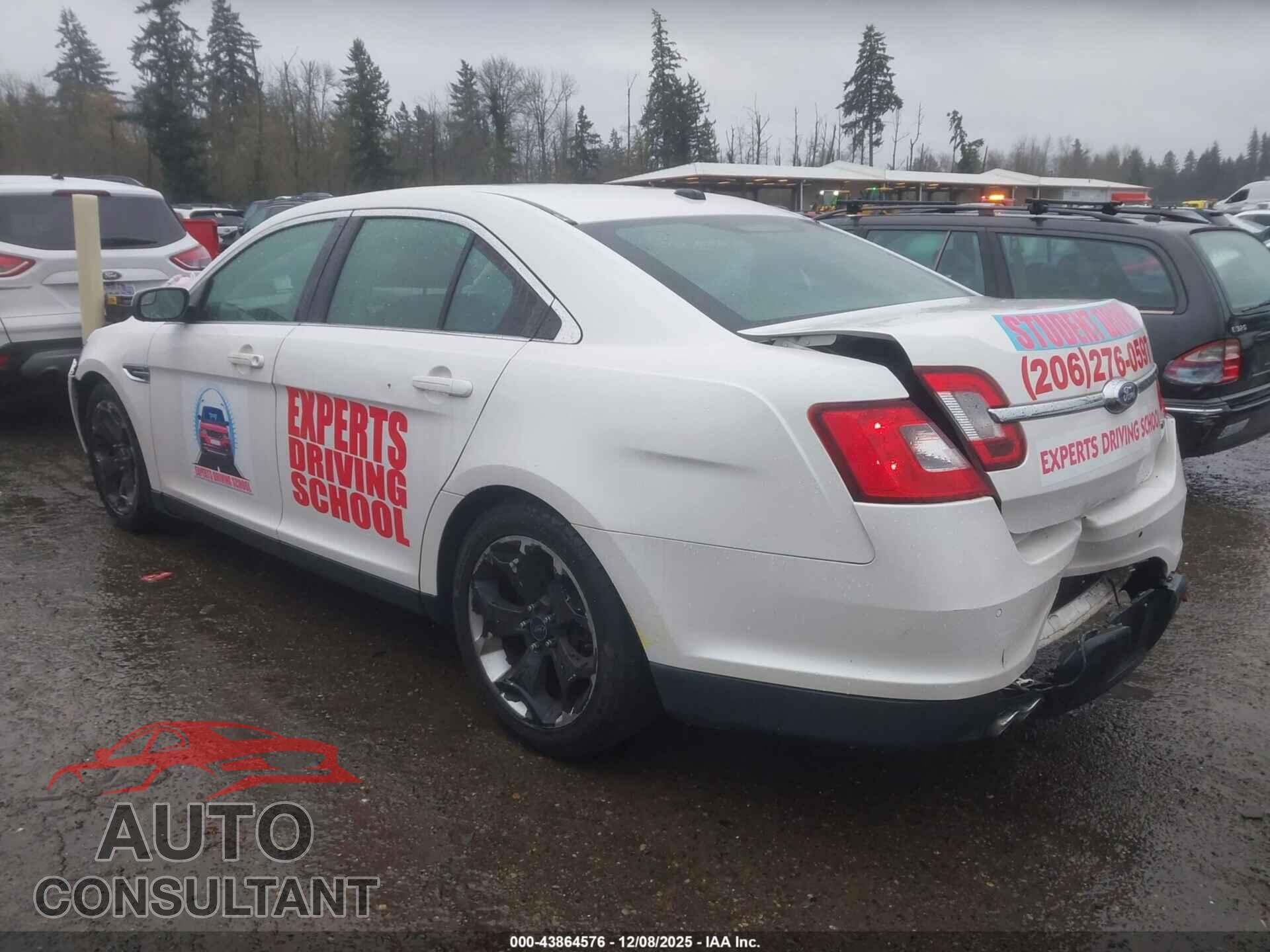 FORD TAURUS 2012 - 1FAHP2HWXCG109523