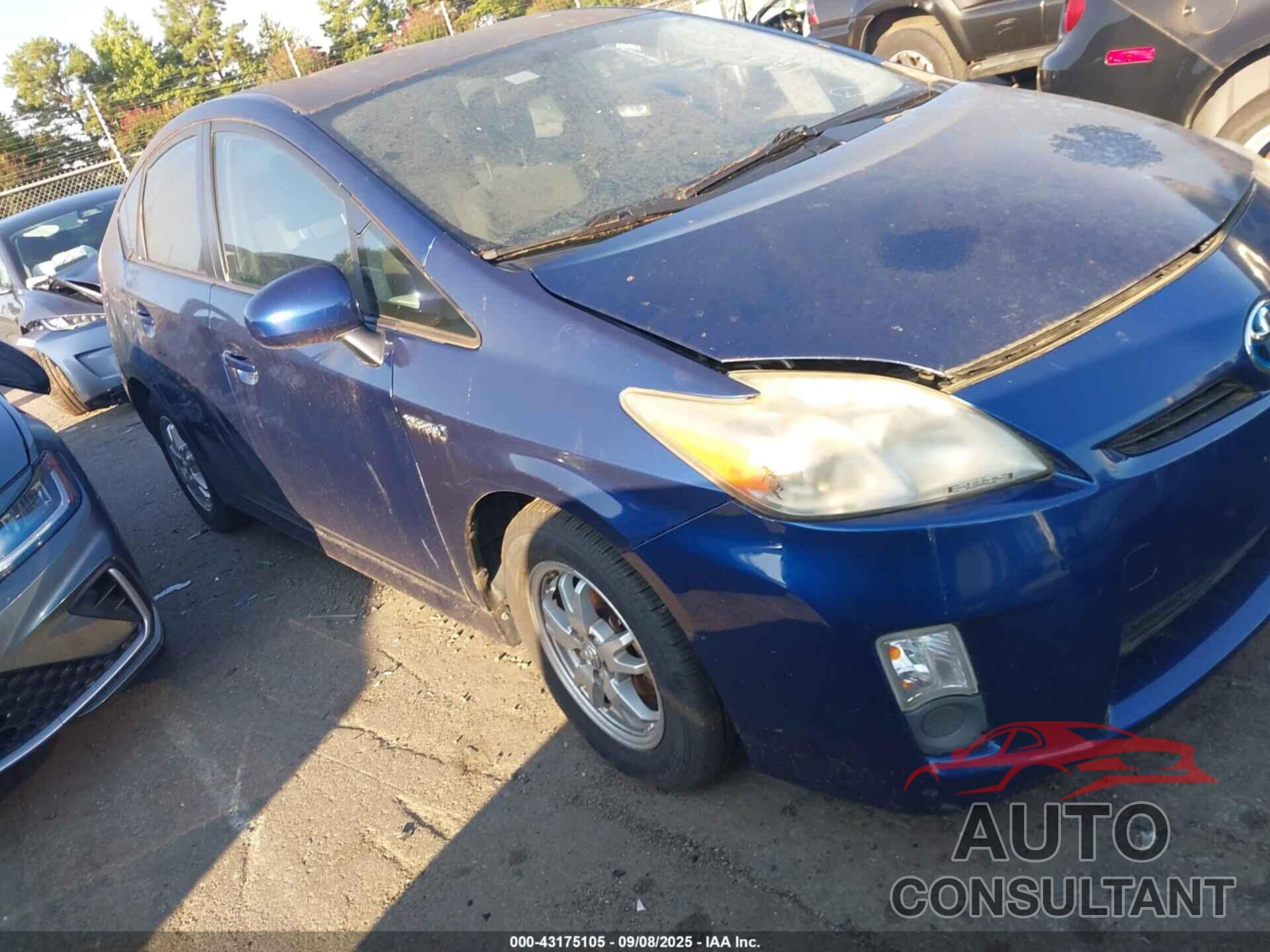 TOYOTA PRIUS 2011 - JTDKN3DU7B1391363