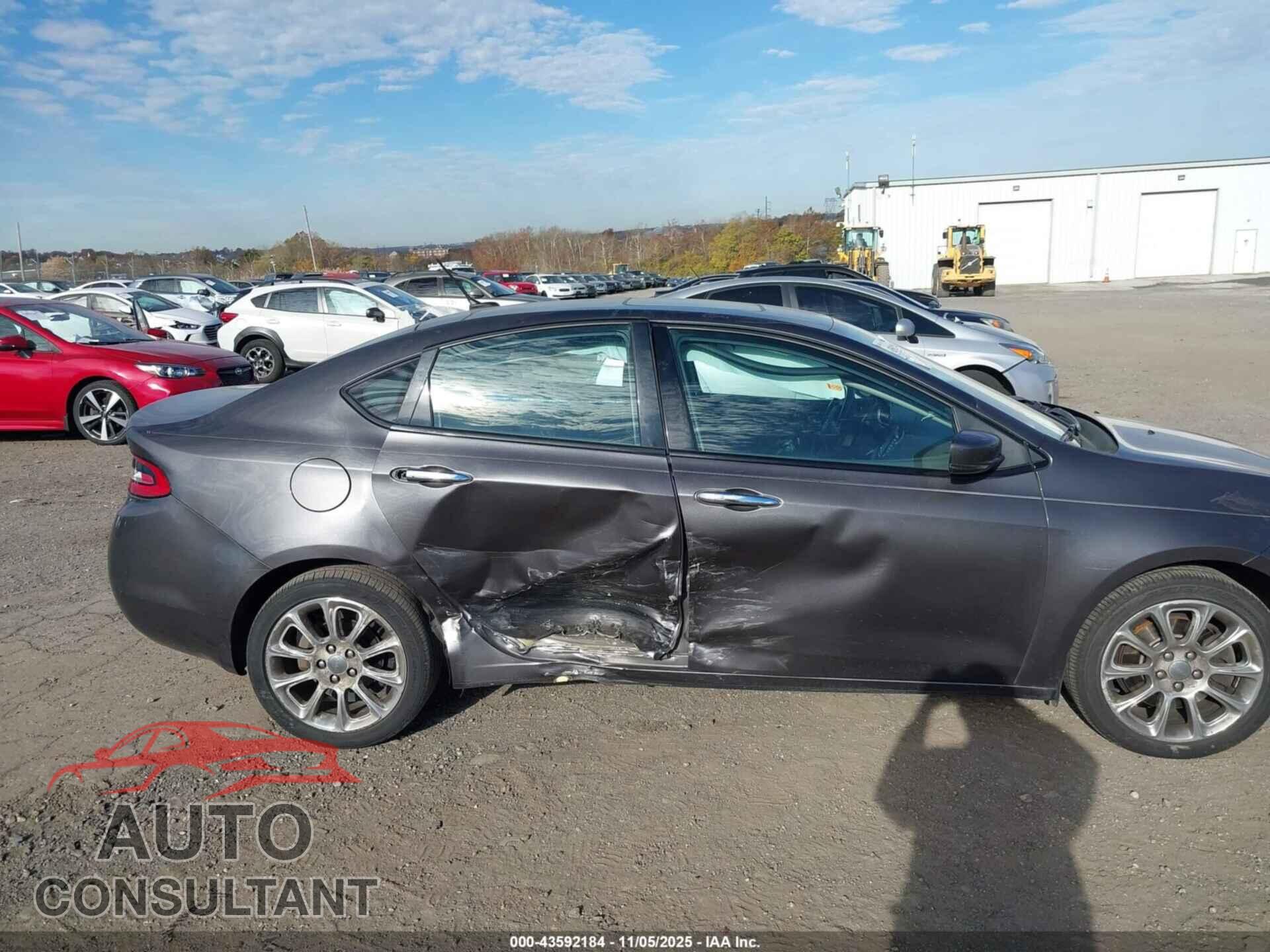 DODGE DART 2014 - 1C3CDFCB3ED861114