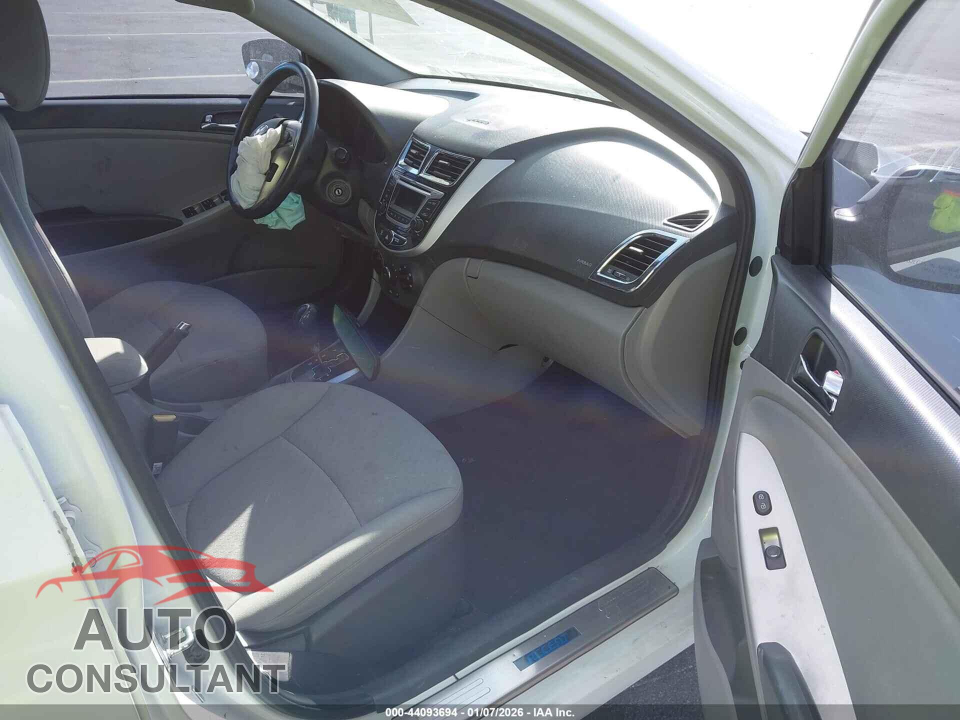 HYUNDAI ACCENT 2014 - KMHCU5AE8EU188755