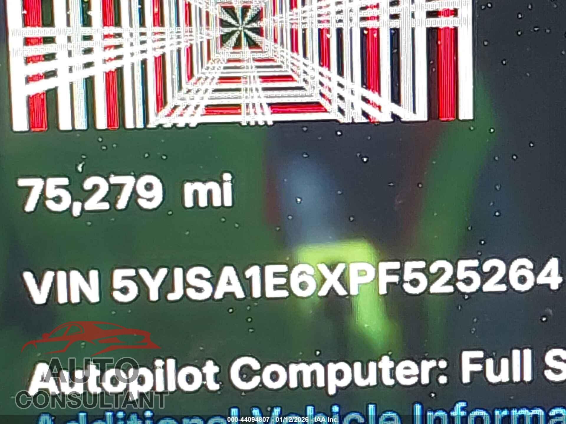 TESLA MODEL S 2023 - 5YJSA1E6XPF525264
