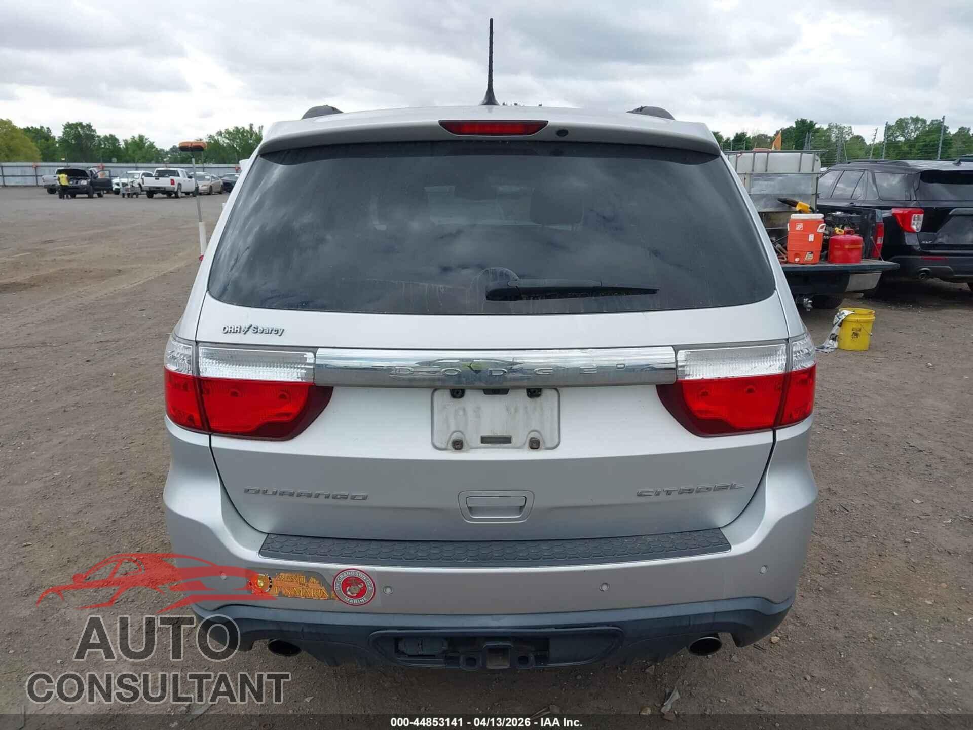 DODGE DURANGO 2011 - 1D4SD5GT1BC688413
