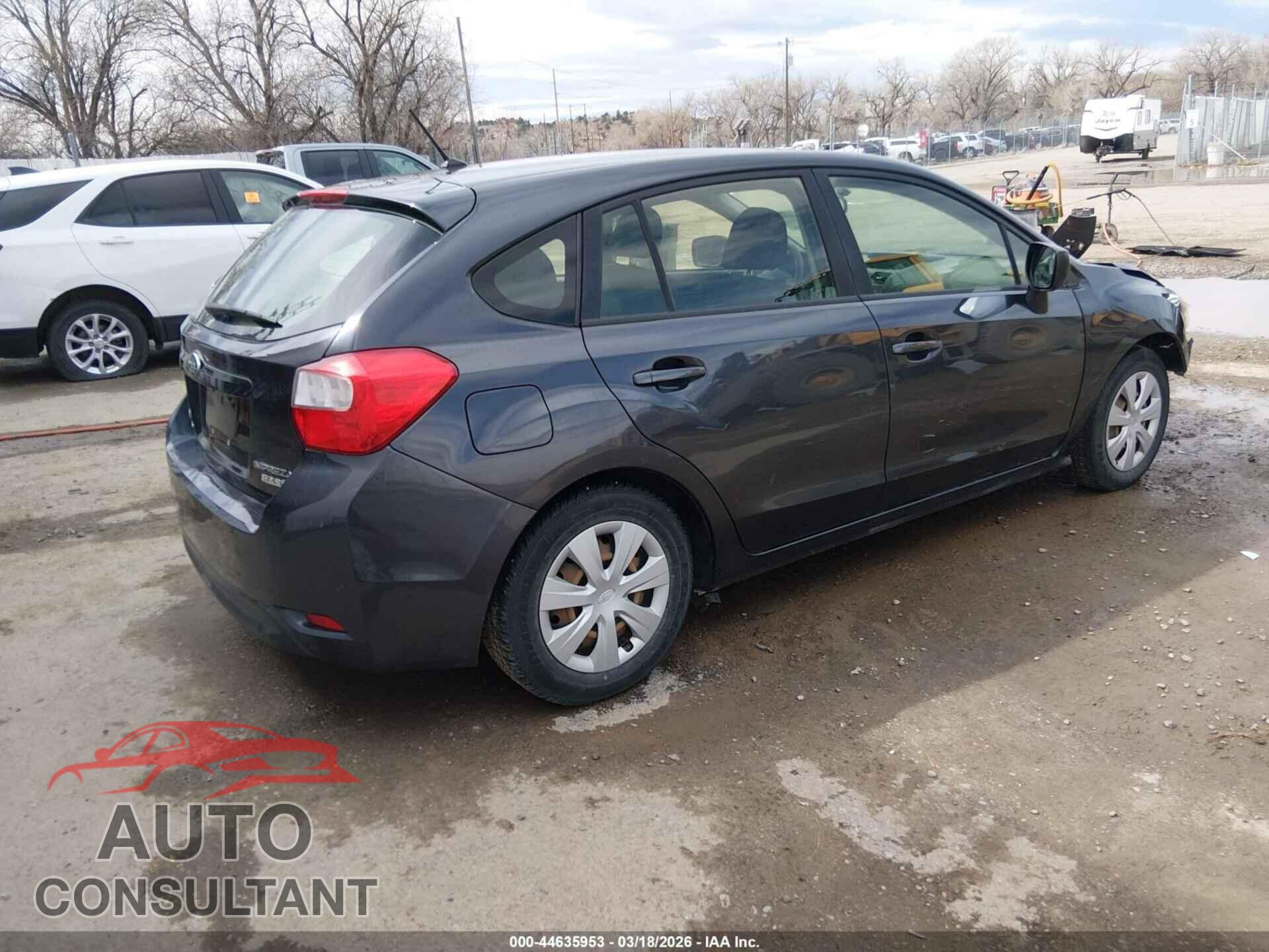 SUBARU IMPREZA 2012 - JF1GPAA62CH239497