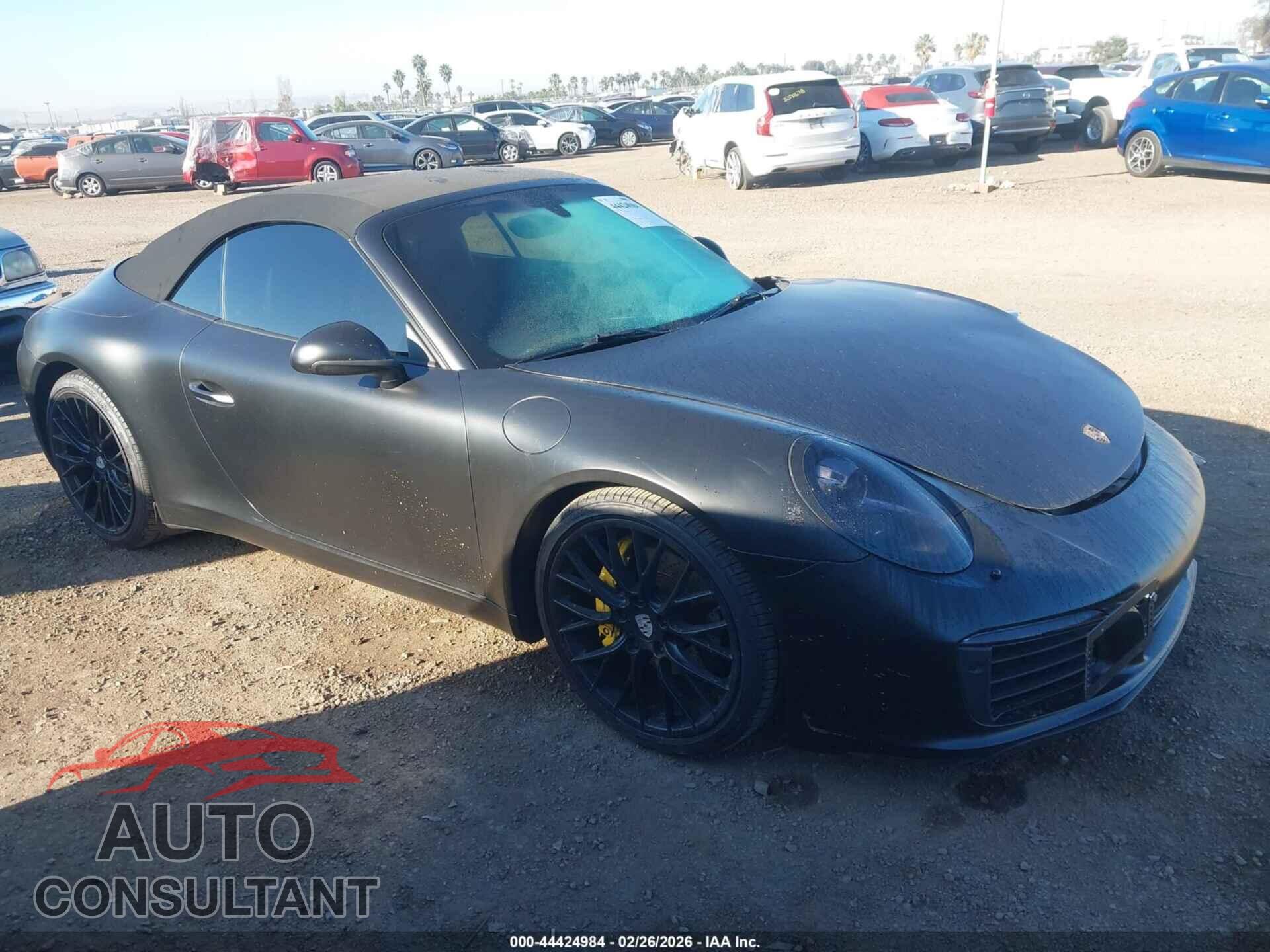 PORSCHE 911 2017 - WP0CA2A96HS141304
