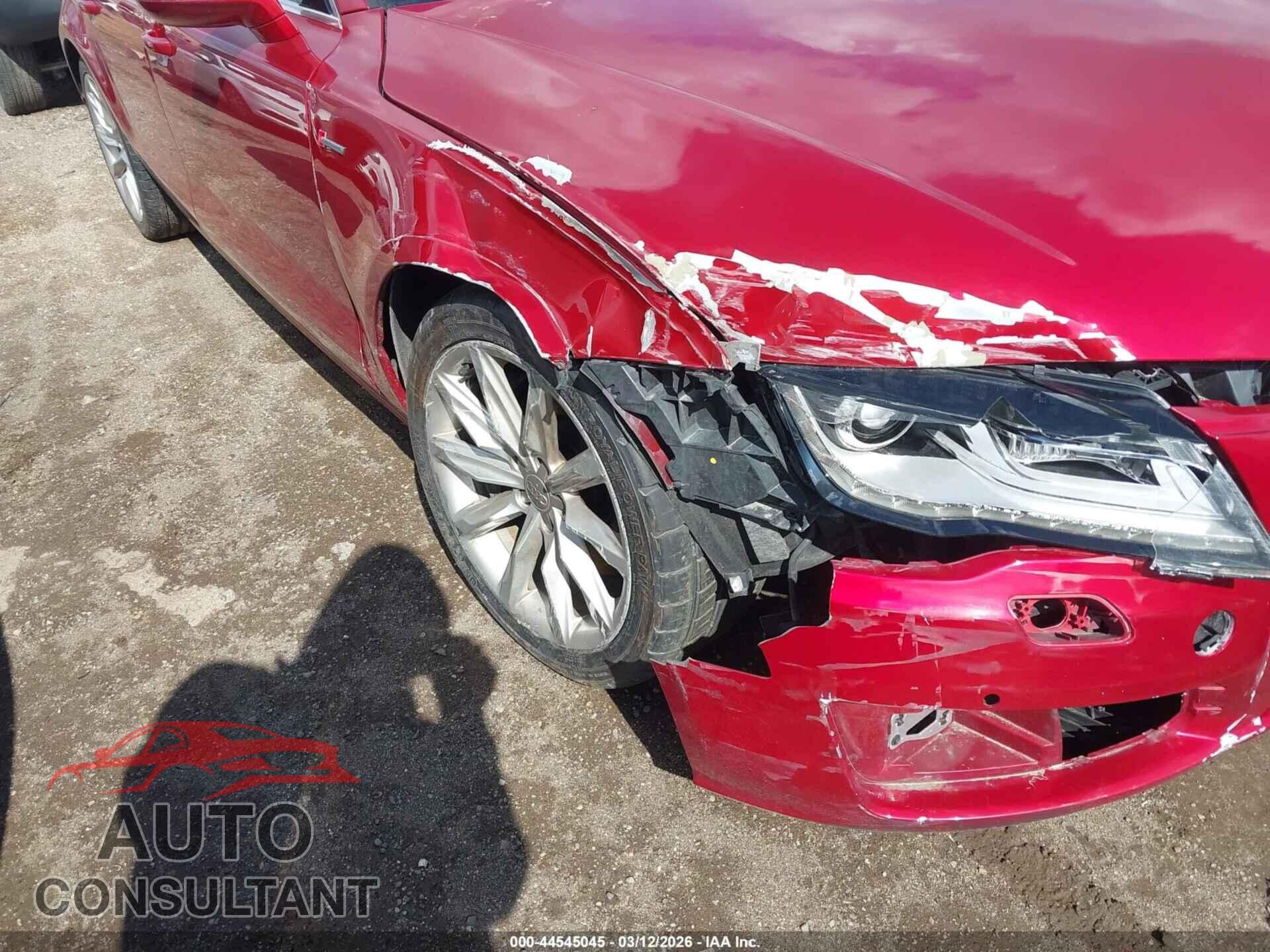 AUDI A7 2012 - WAUSGAFC8CN028516