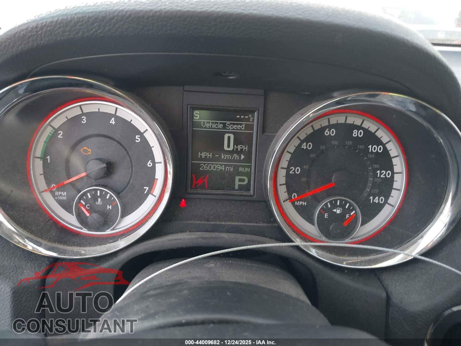 DODGE DURANGO 2012 - 1C4RDJAG9CC207034