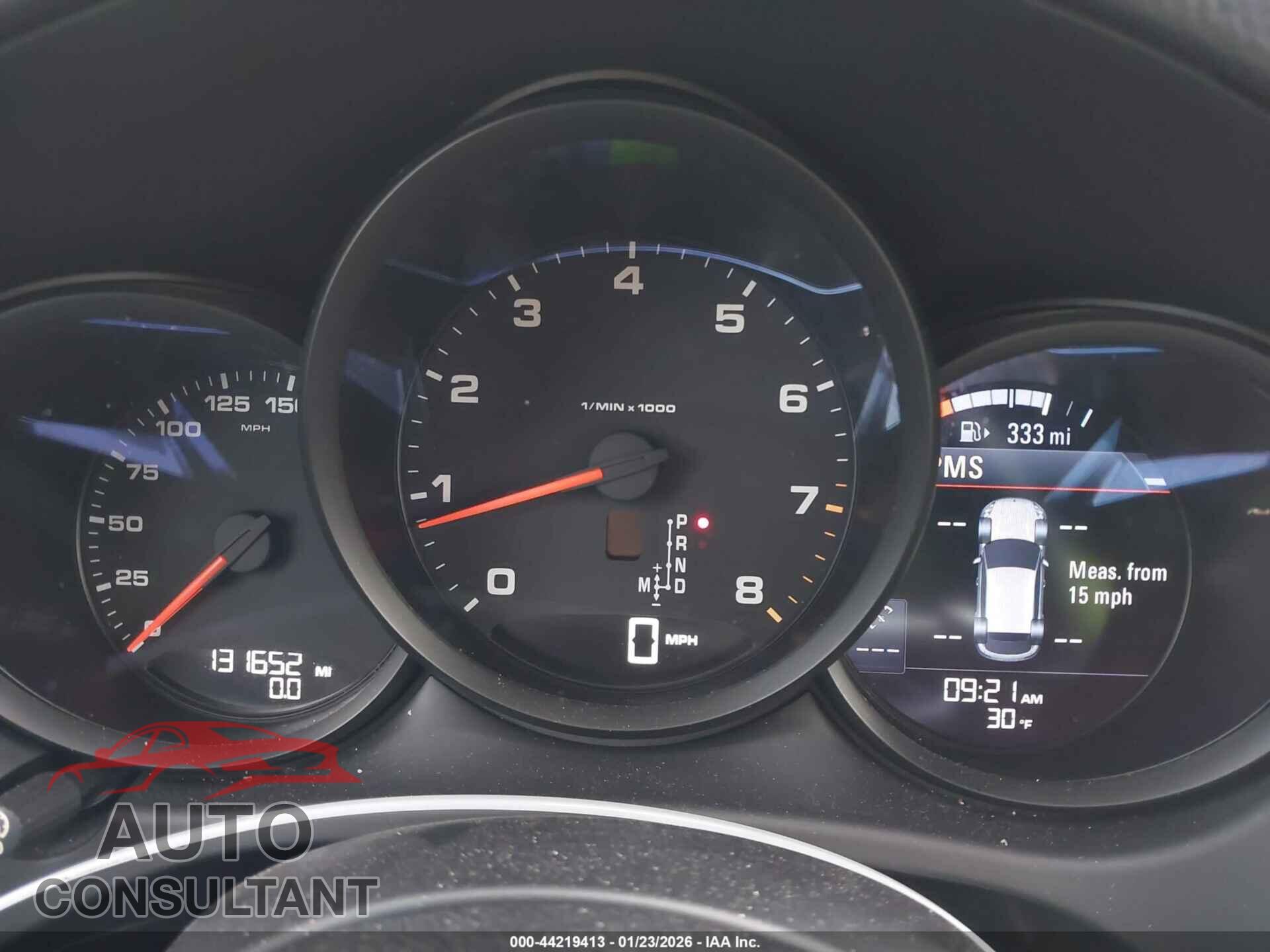 PORSCHE MACAN 2017 - WP1AA2A56HLB83081