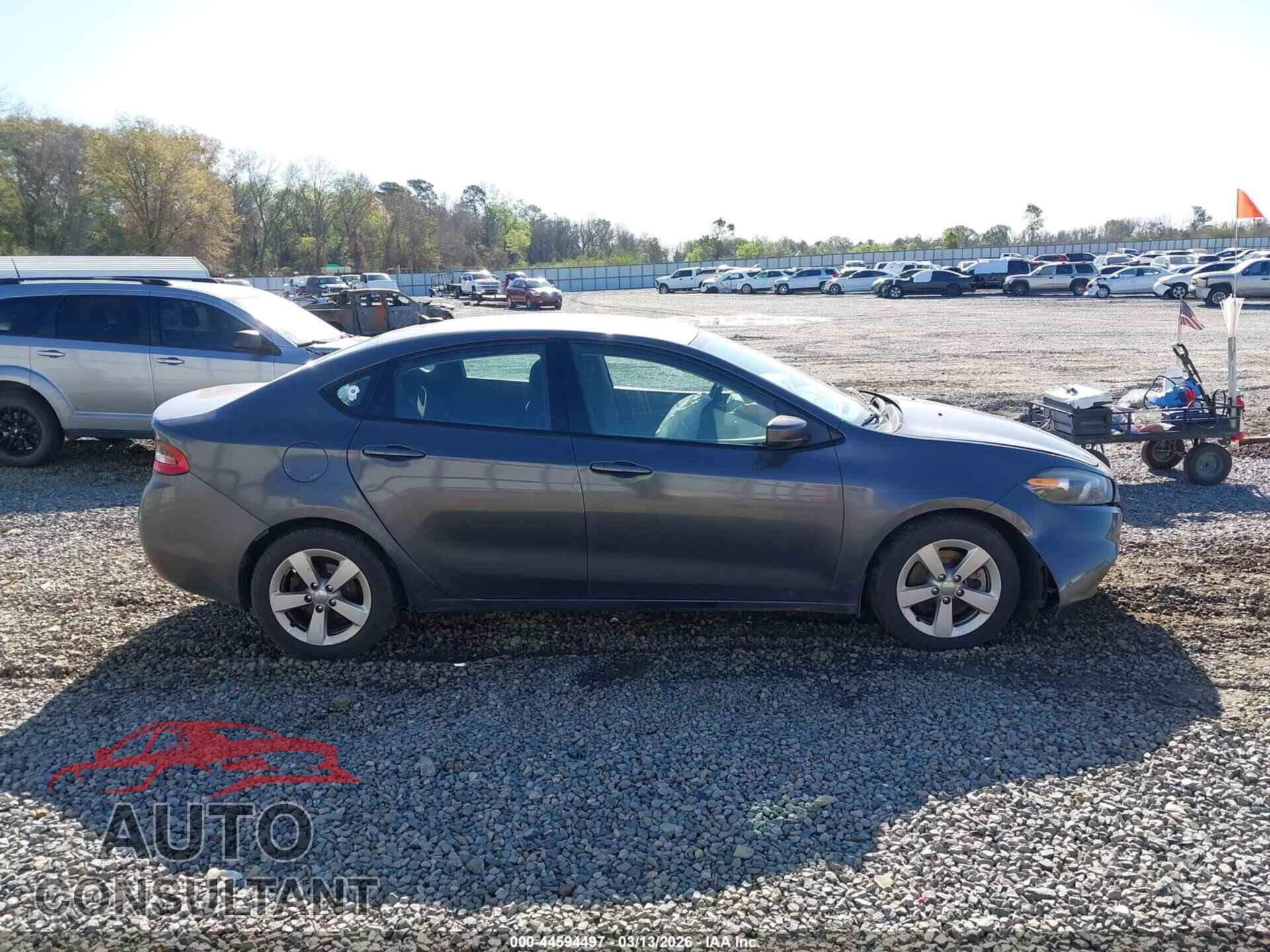 DODGE DART 2015 - 1C3CDFBB1FD307587