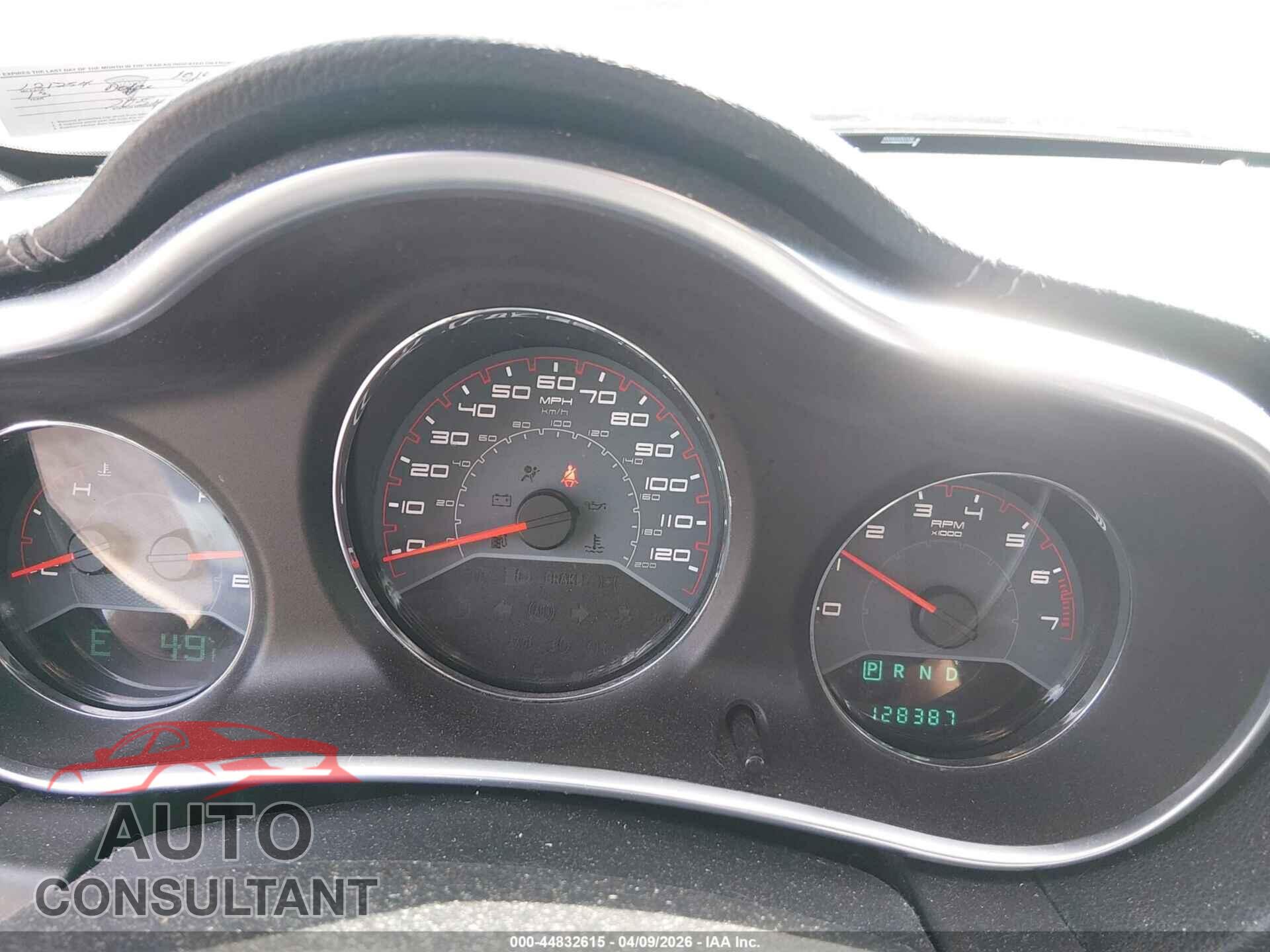 DODGE AVENGER 2013 - 1C3CDZCB2DN594560