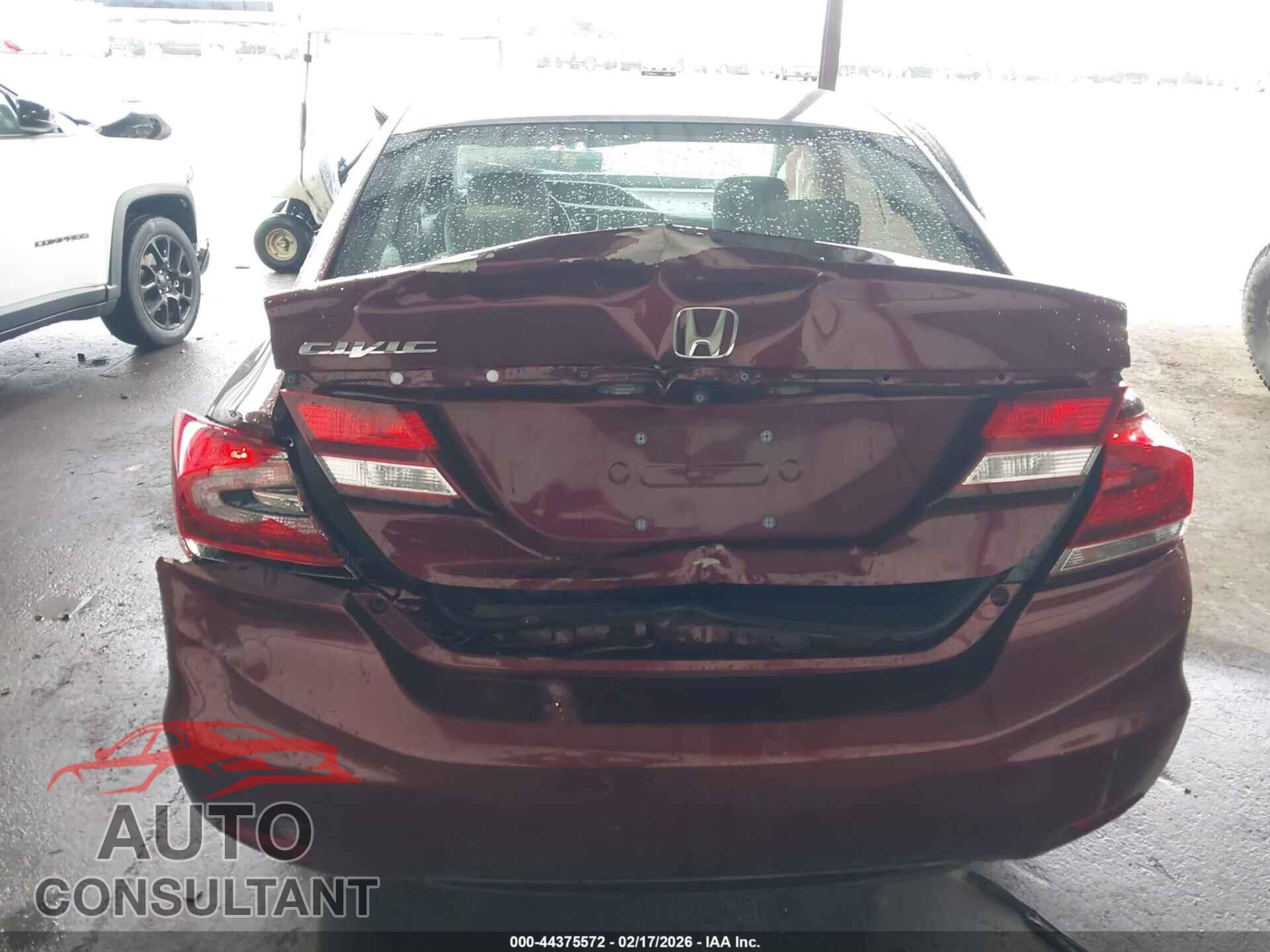 HONDA CIVIC 2013 - 19XFB2F51DE282987