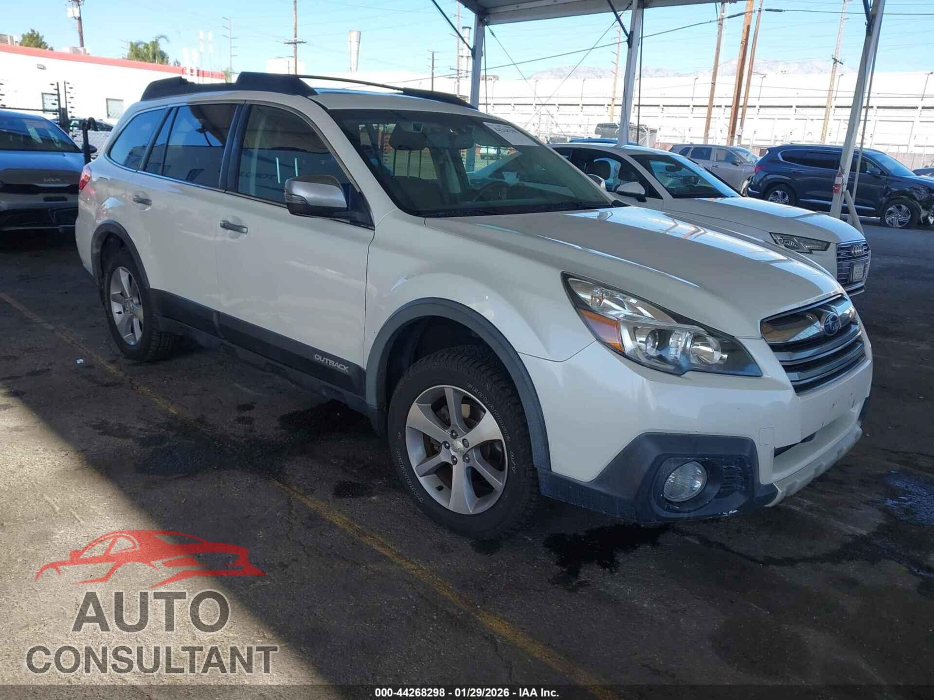 SUBARU OUTBACK 2014 - 4S4BRBPC3E3255835