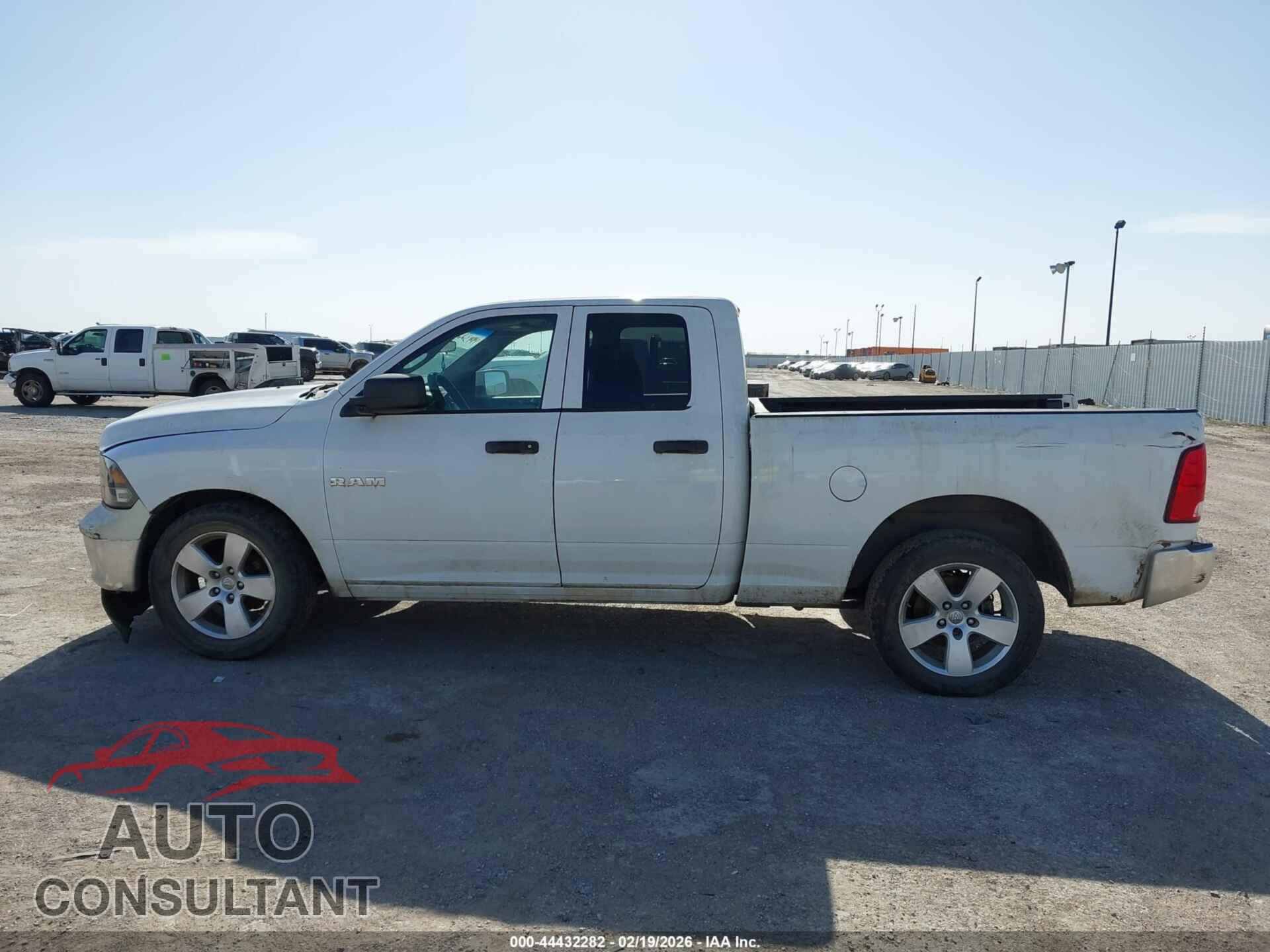 DODGE RAM 1500 2010 - 1D7RB1GP6AS189243