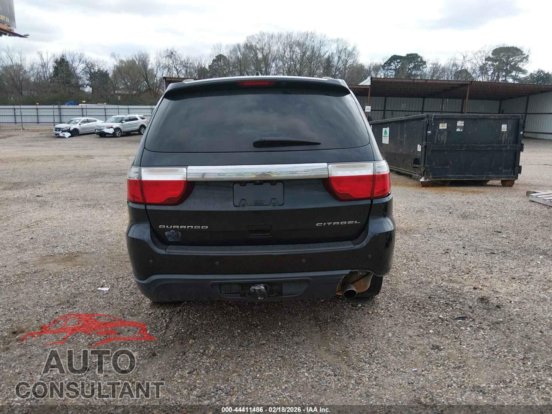DODGE DURANGO 2013 - 1C4RDHEG2DC603908