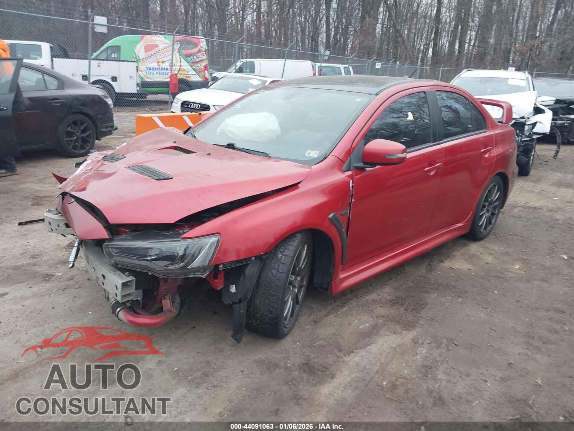 MITSUBISHI LANCER EVOLUTION 2015 - JA32W7FVXFU028844