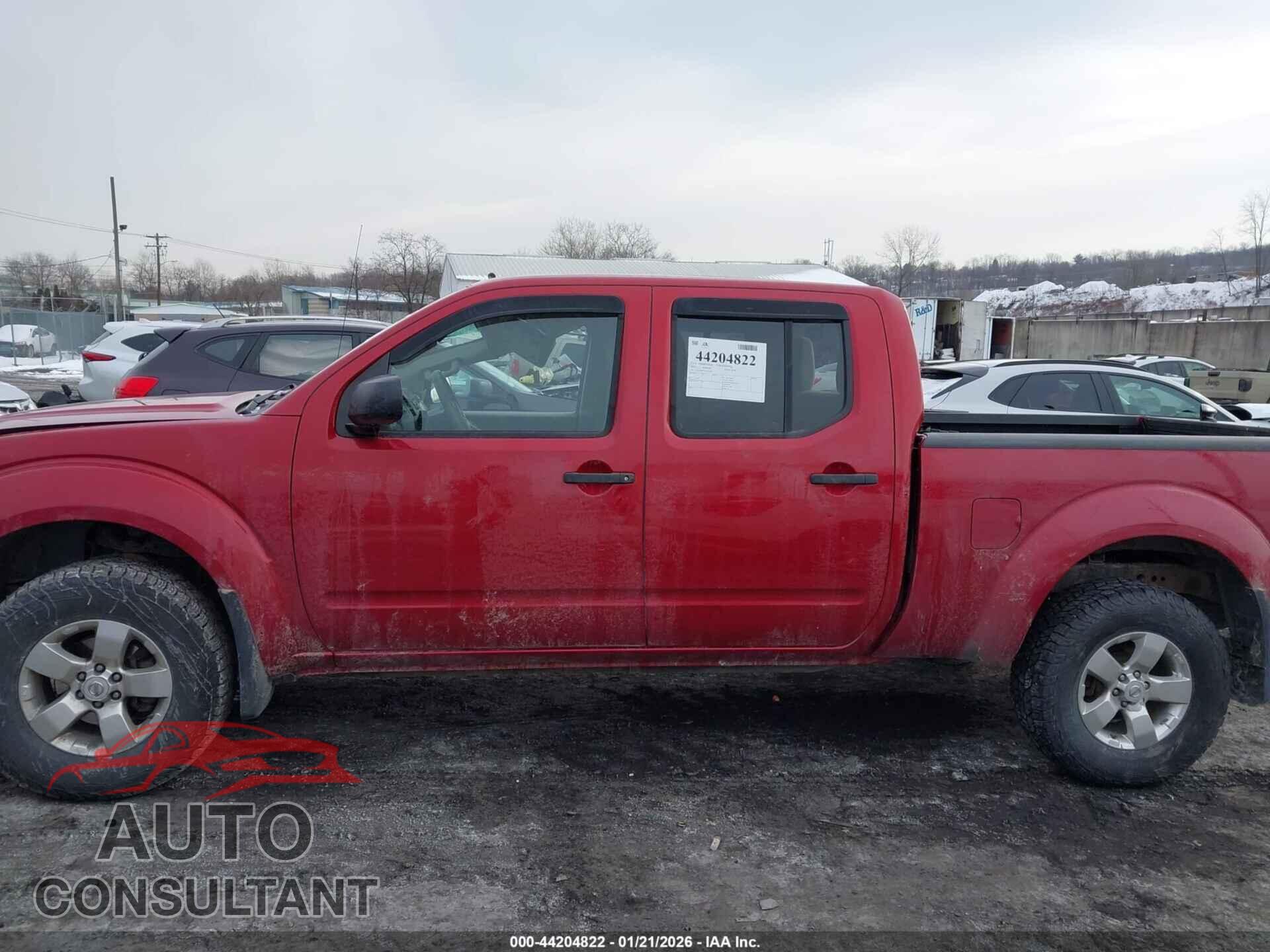 NISSAN FRONTIER 2012 - 1N6AD0FV3CC443786
