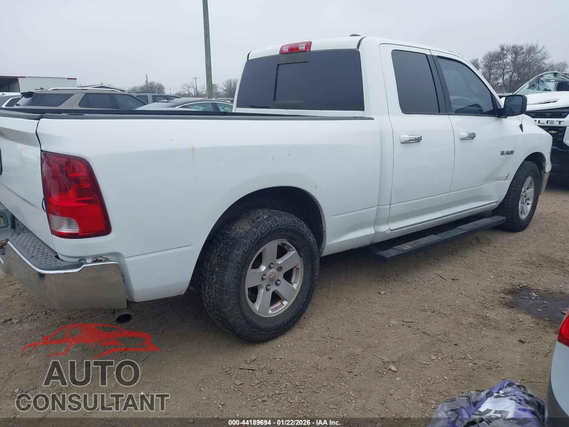 DODGE RAM 1500 2010 - 1D7RB1GP9AS181119