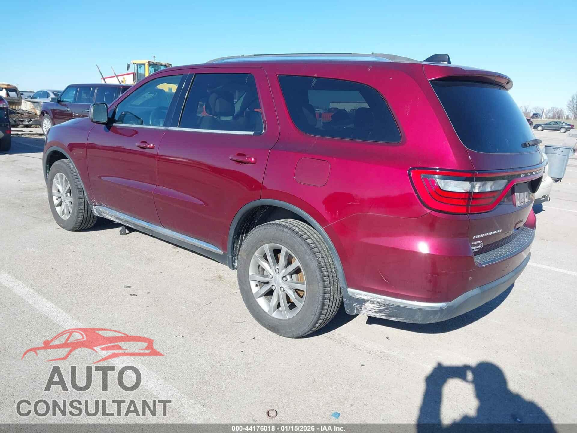 DODGE DURANGO 2017 - 1C4RDJAG2HC839798