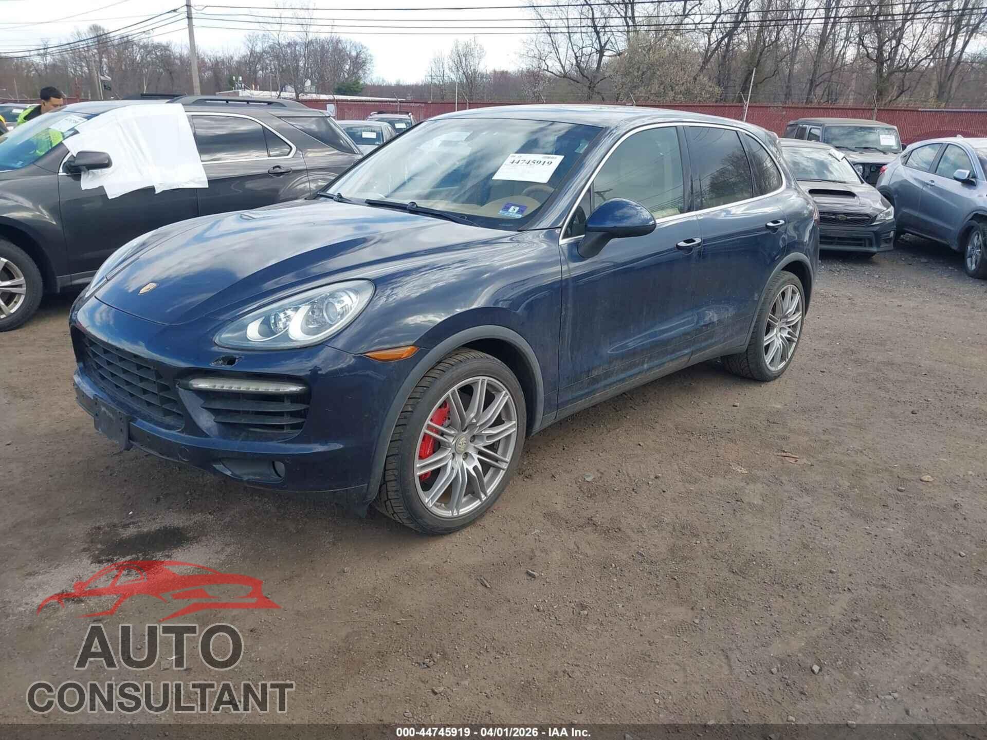 PORSCHE CAYENNE 2011 - WP1AC2A29BLA81507