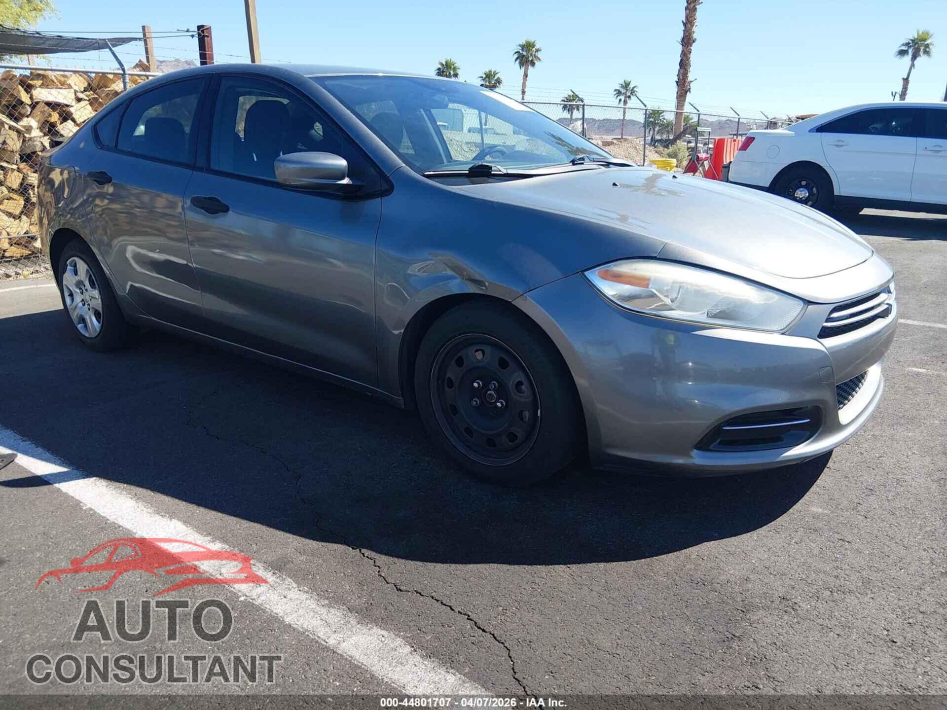 DODGE DART 2013 - 1C3CDFAA7DD224204
