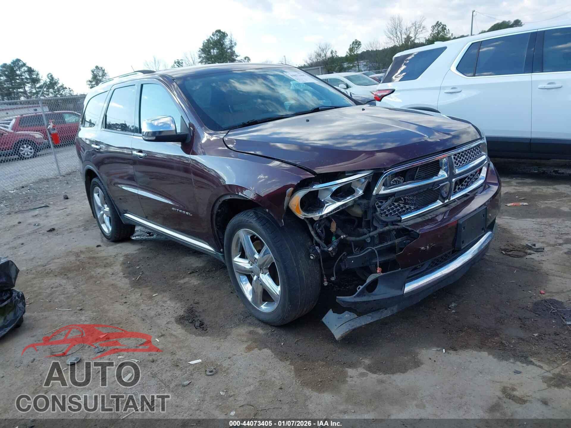 DODGE DURANGO 2012 - 1C4RDJEG1CC291960