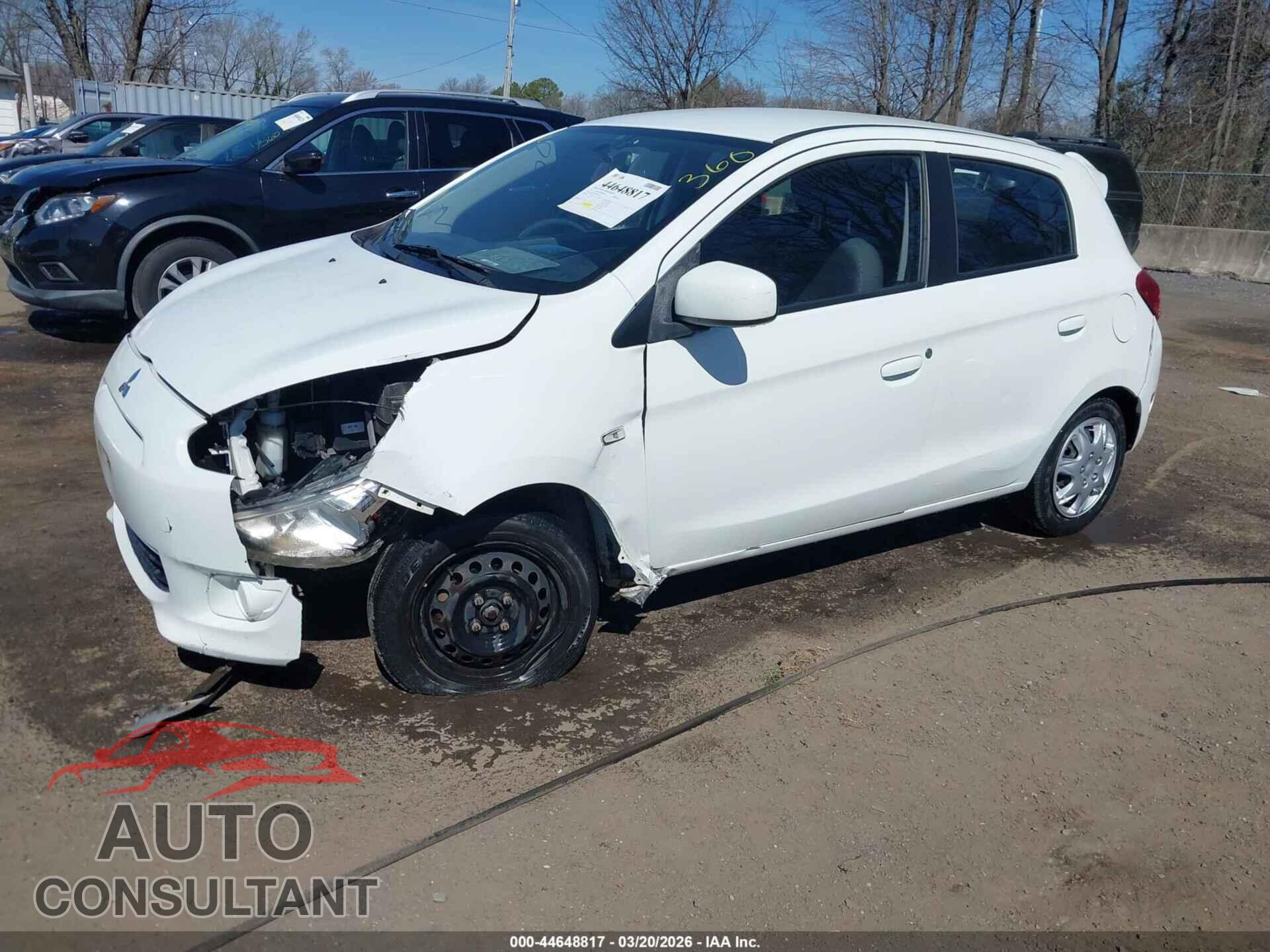 MITSUBISHI MIRAGE 2015 - ML32A3HJ9FH031362