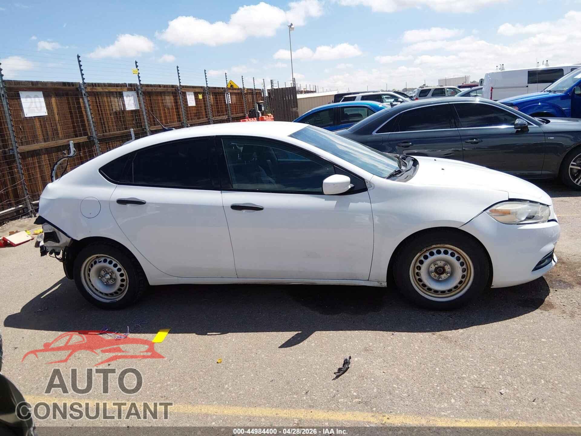 DODGE DART 2013 - 1C3CDFAA5DD335933