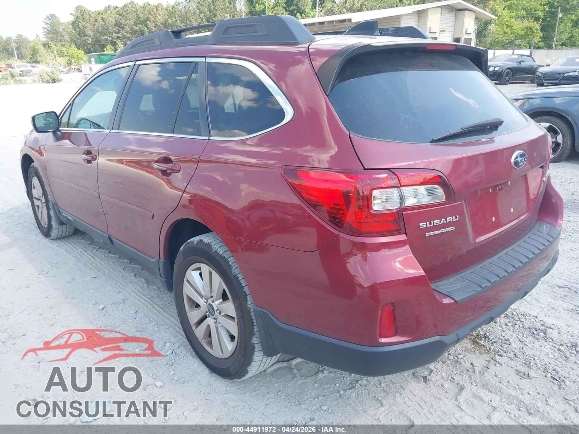 SUBARU OUTBACK 2016 - 4S4BSBDC7G3243652