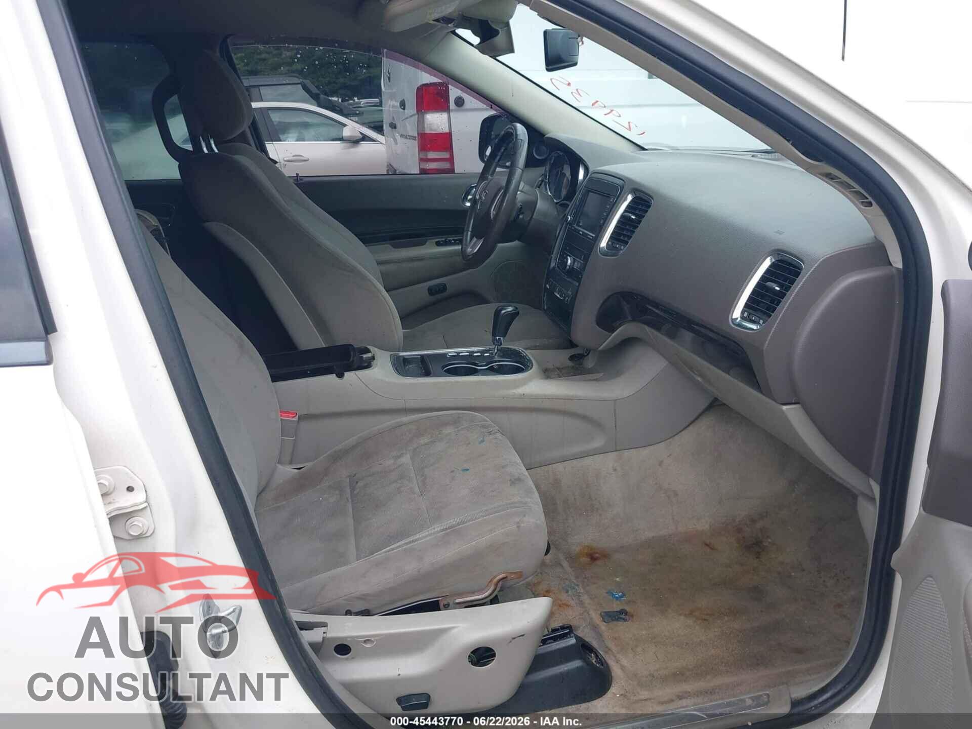 DODGE DURANGO 2012 - 1C4RDHDG1CC129935