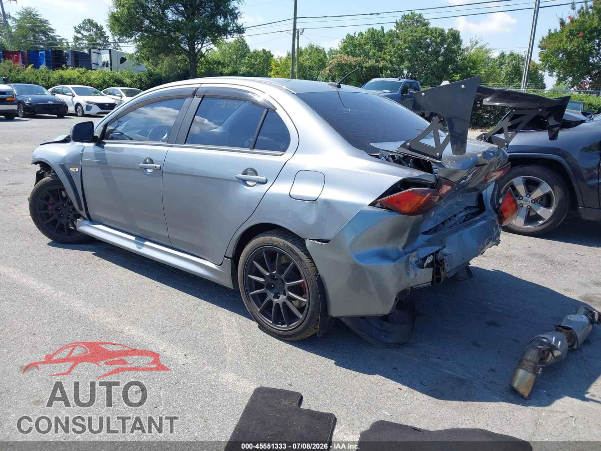 MITSUBISHI LANCER EVOLUTION 2014 - JA32W8FV9EU021825