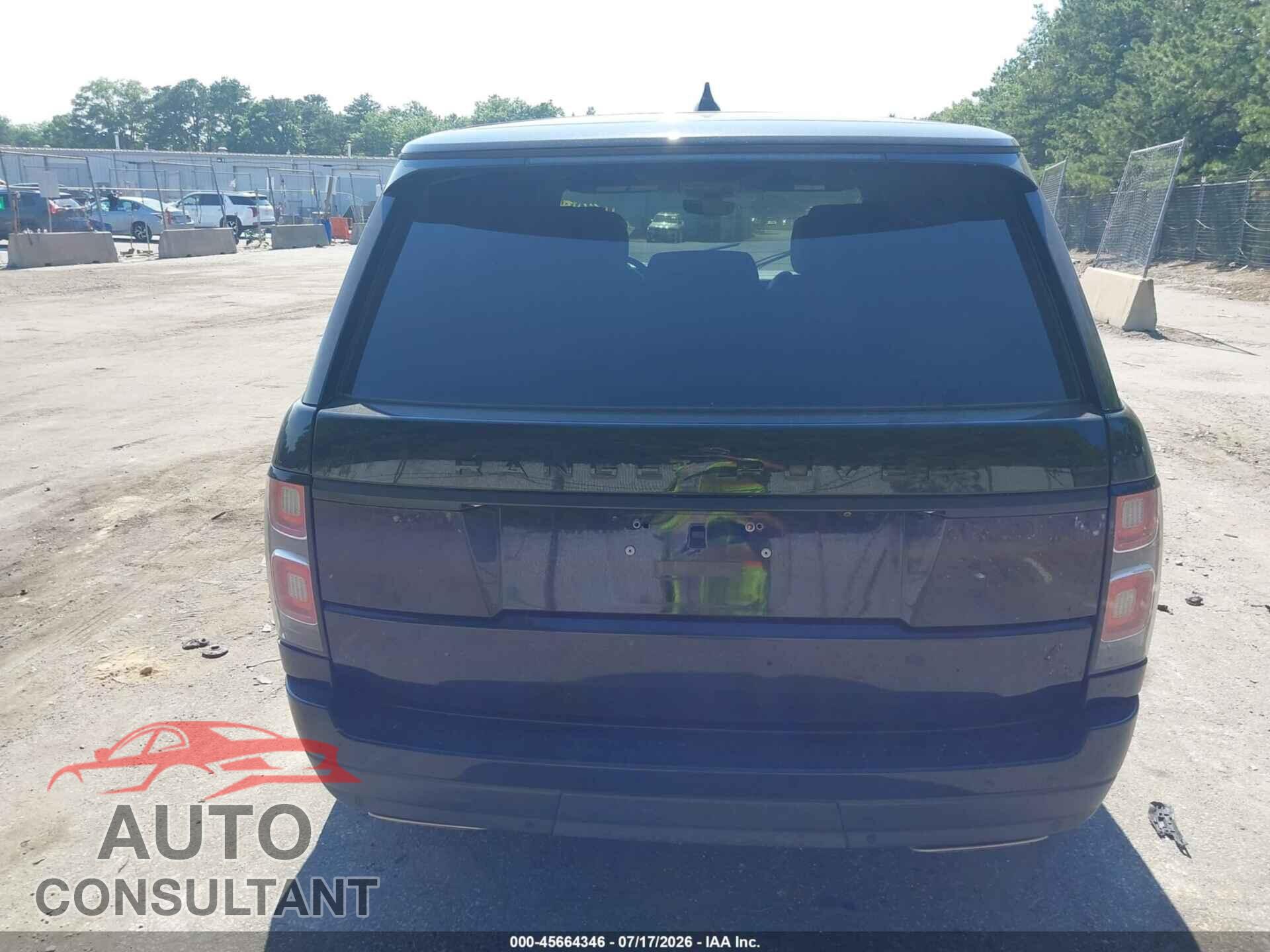 LAND ROVER RANGE ROVER 2018 - SALGS2REXJA388037