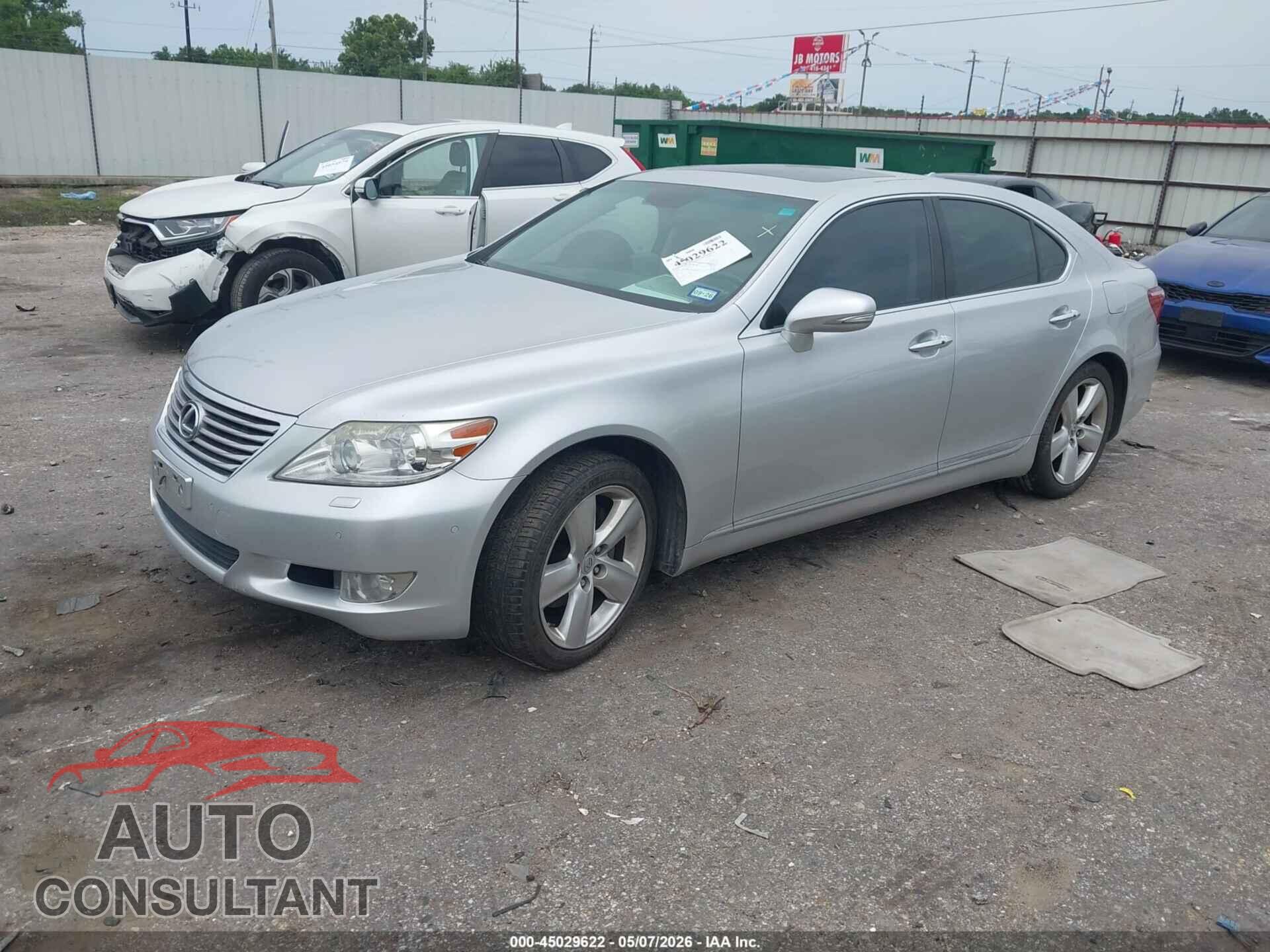 LEXUS LS 460 2010 - JTHBL5EF5A5091750