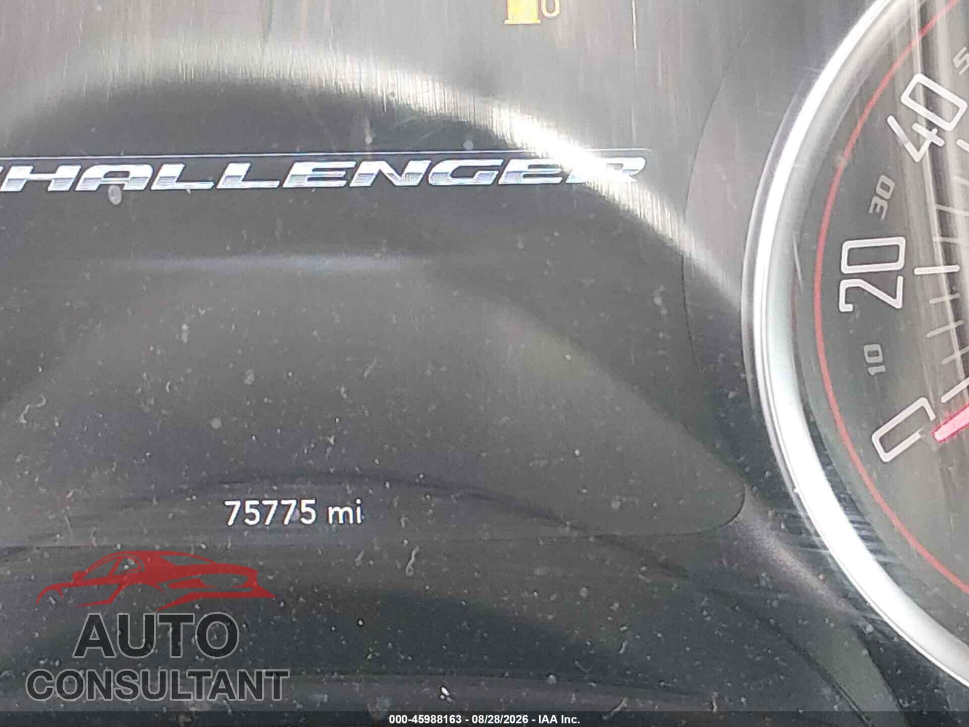 DODGE CHALLENGER 2018 - 2C3CDZAG3JH334607