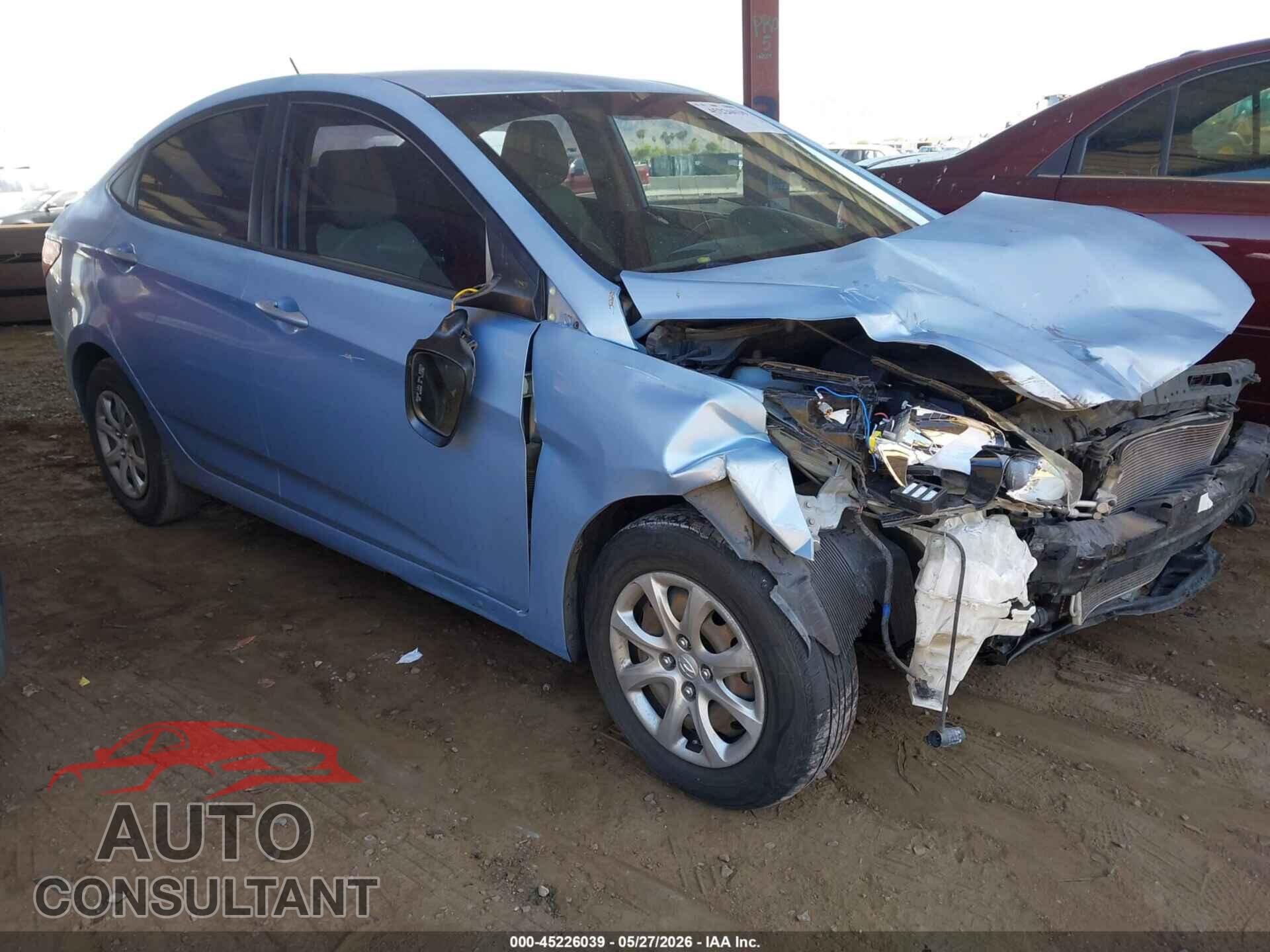HYUNDAI ACCENT 2012 - KMHCT4AE2CU141912