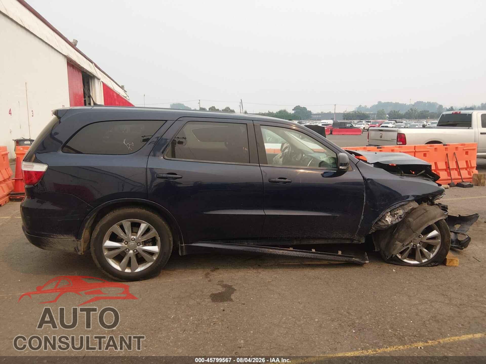 DODGE DURANGO 2012 - 1C4SDHCT3CC321647