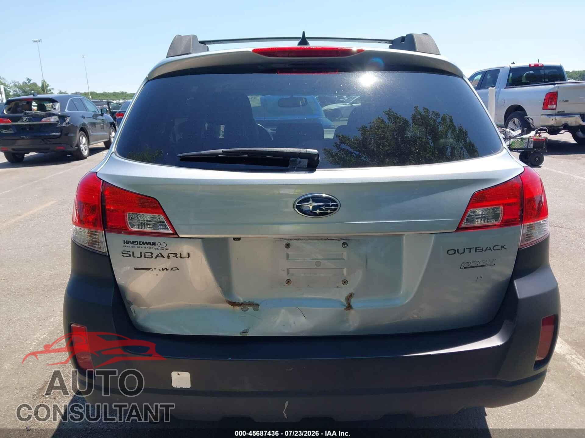 SUBARU OUTBACK 2014 - 4S4BRBLC8E3209245