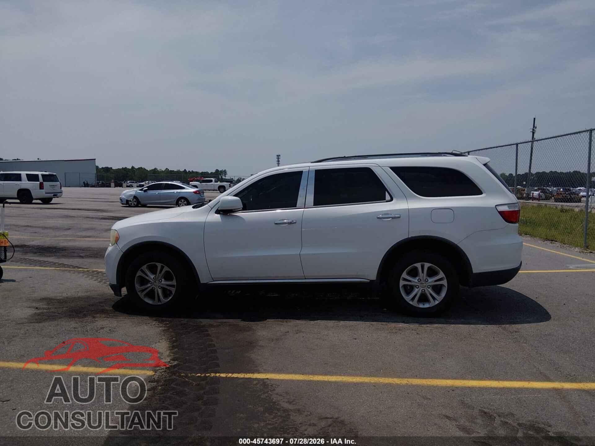 DODGE DURANGO 2013 - 1C4SDJDT7DC659026