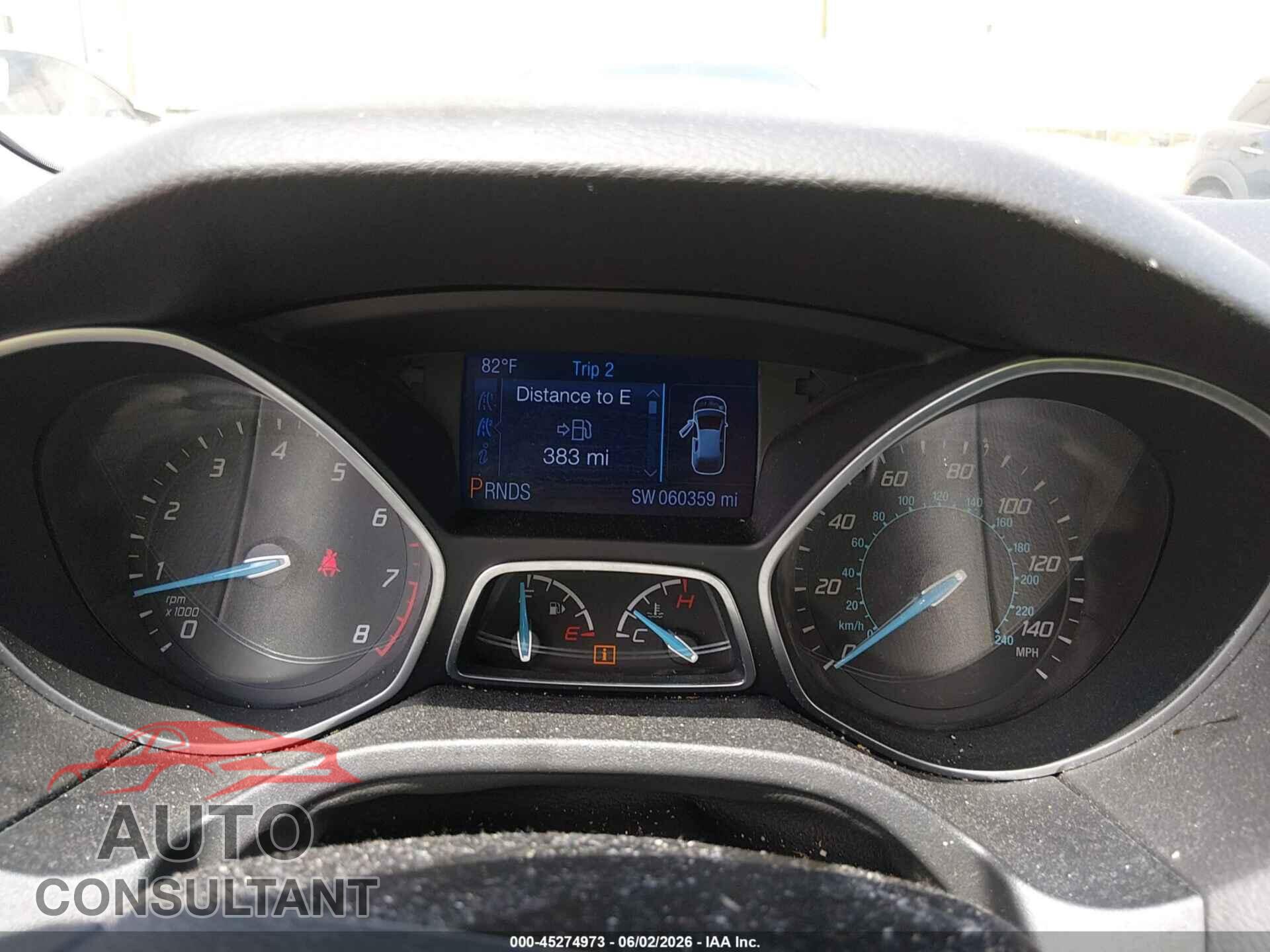 FORD FOCUS 2014 - 1FADP3F22EL244011