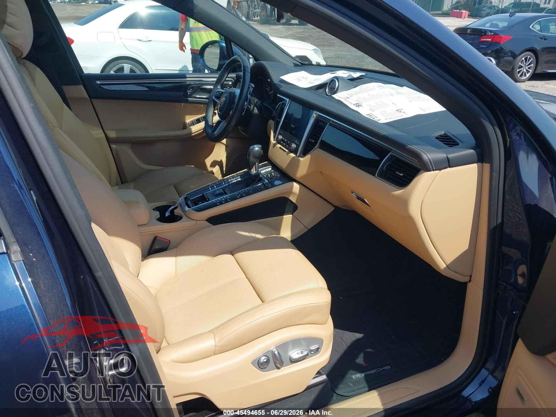 PORSCHE MACAN 2018 - WP1AA2A50JLB16949