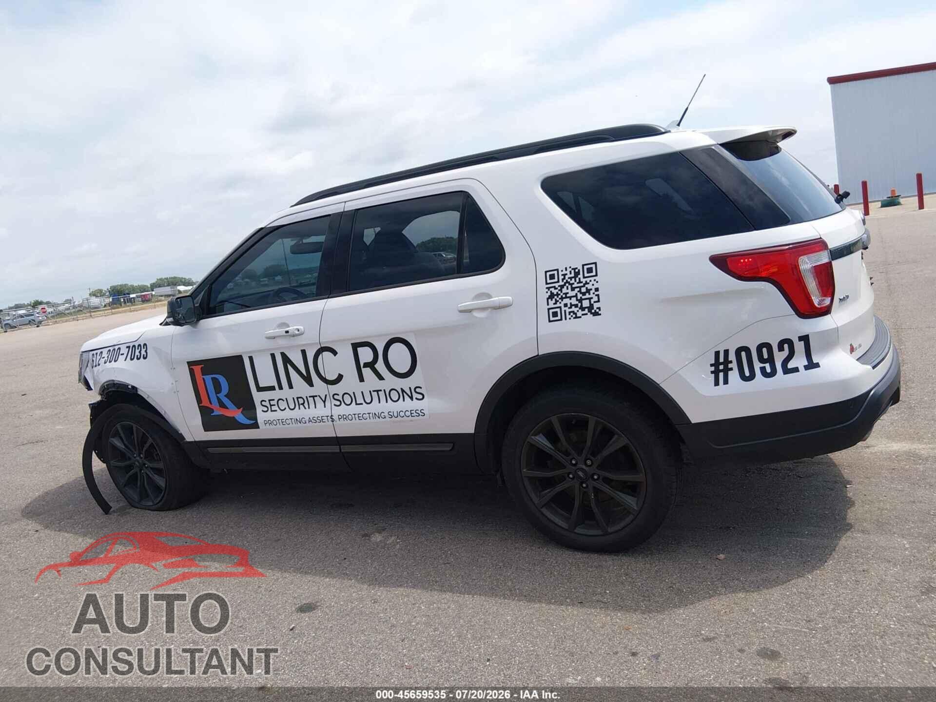 FORD EXPLORER 2018 - 1FM5K8D85JGB09024