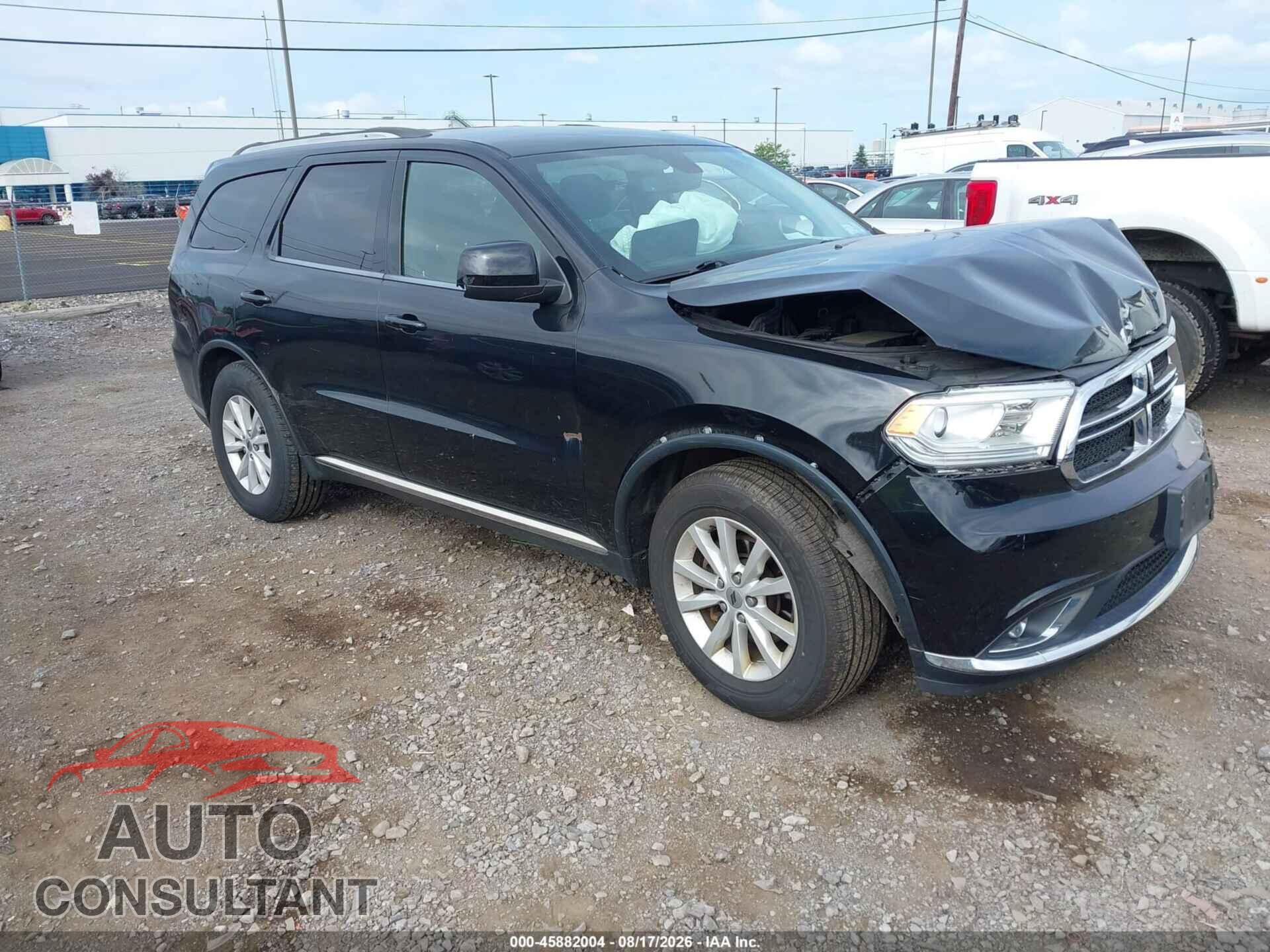 DODGE DURANGO 2019 - 1C4RDJAG8KC848464