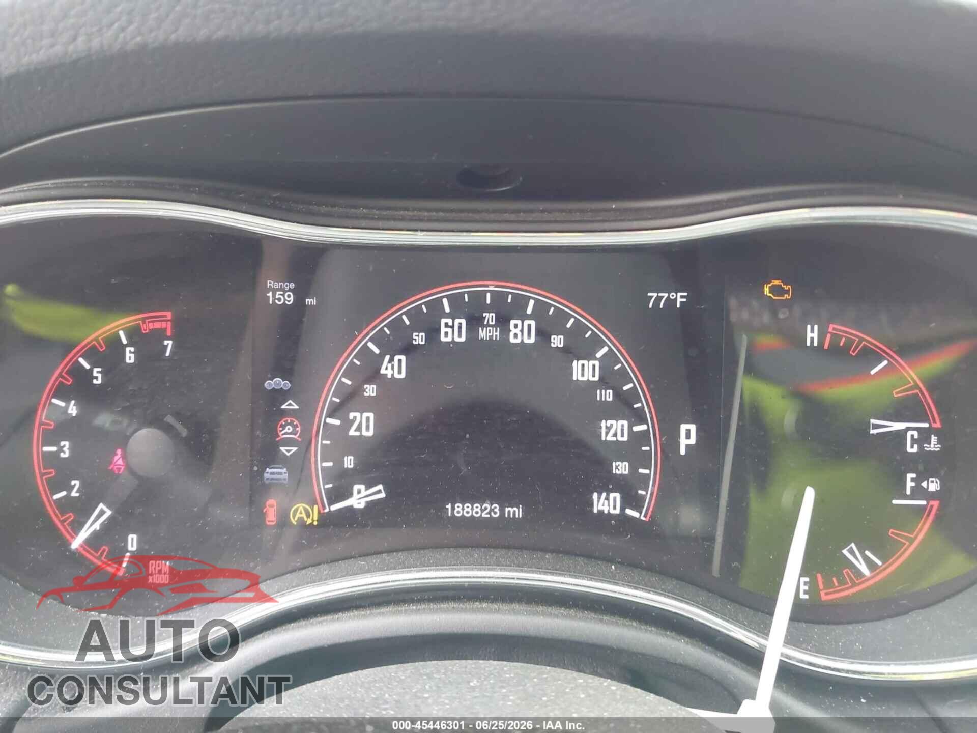 DODGE DURANGO 2016 - 1C4RDJDG4GC353536