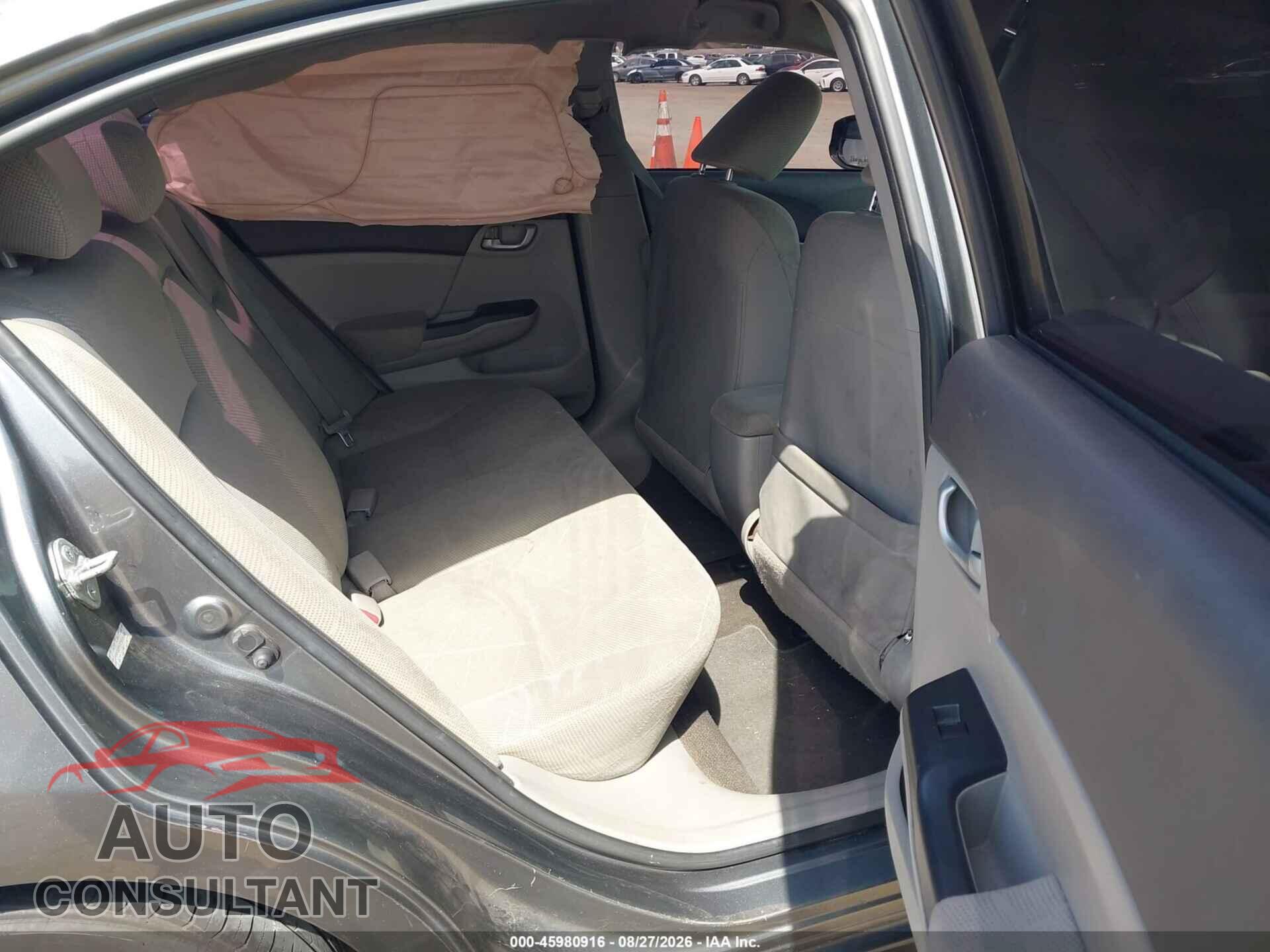 HONDA CIVIC 2012 - JHMFB2F57CS005349
