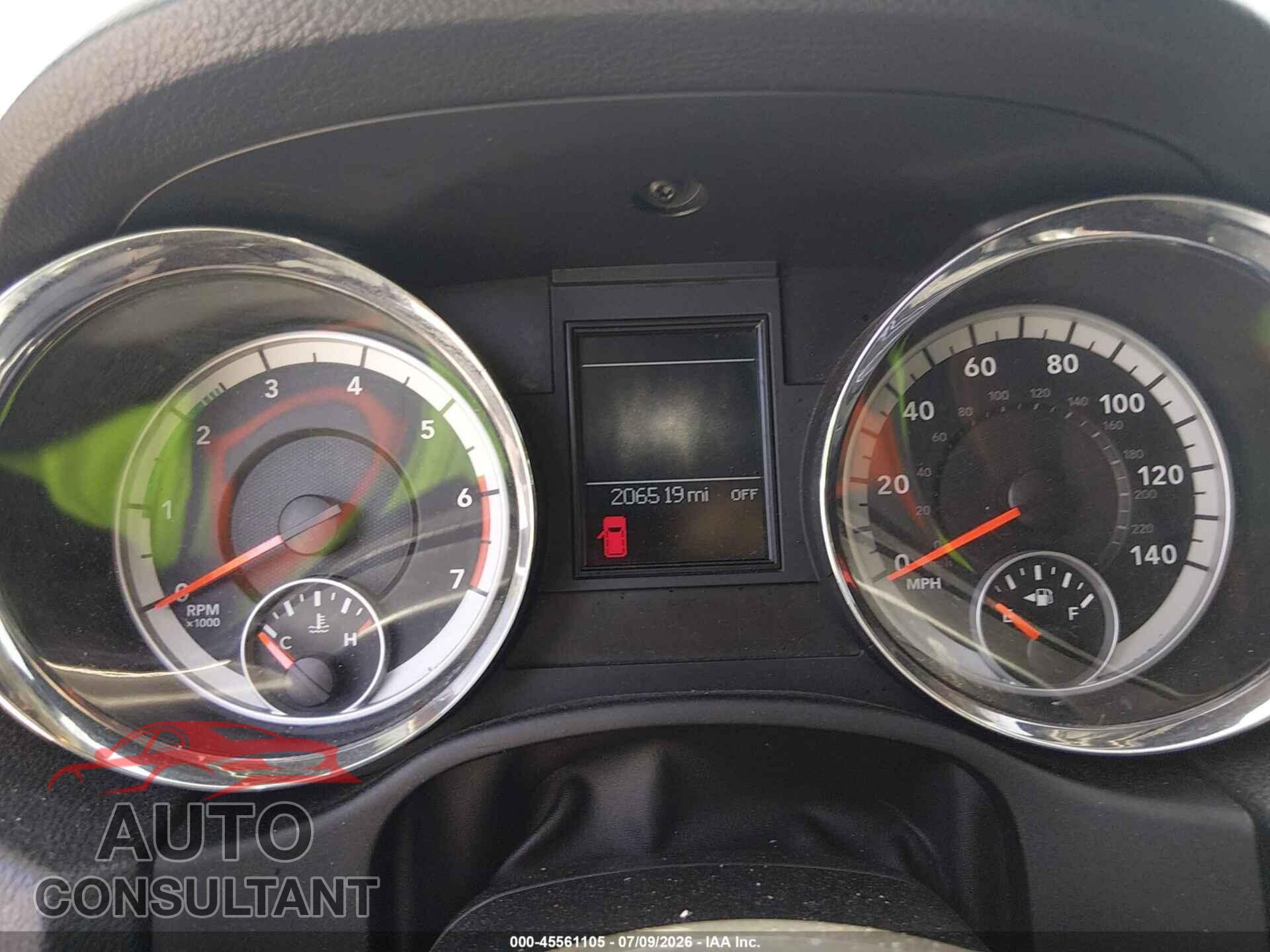 DODGE DURANGO 2012 - 1C4SDJCT0CC202610