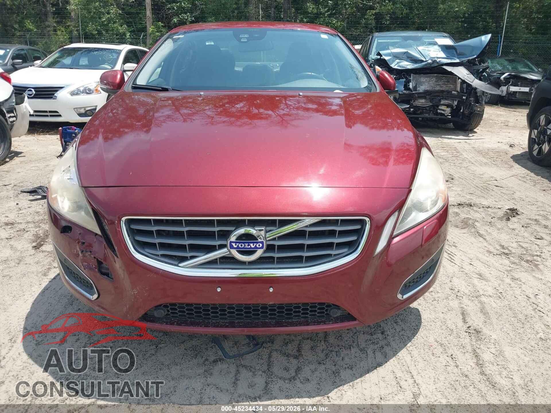VOLVO S60 2012 - YV1902FH8C2057629
