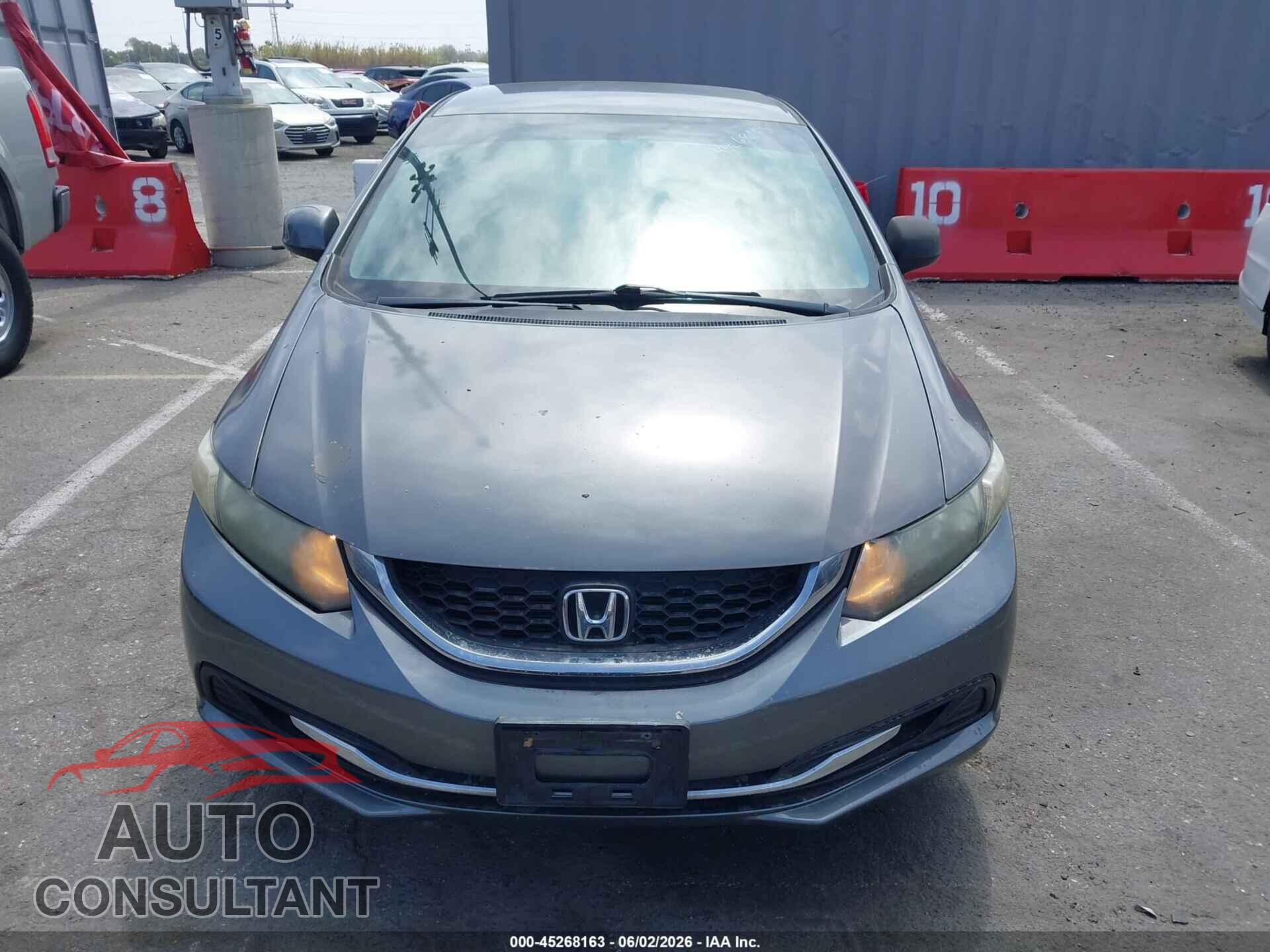 HONDA CIVIC 2013 - 19XFB2F52DE272159