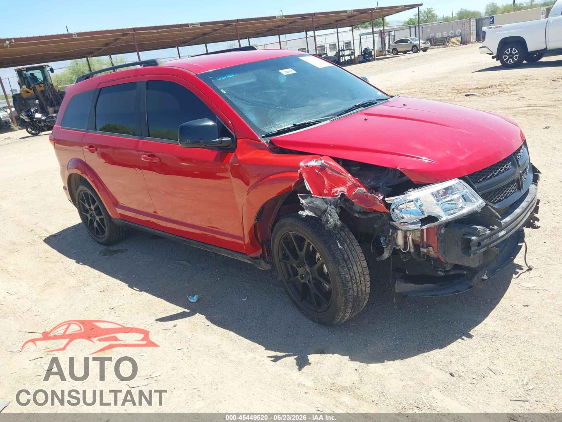 DODGE JOURNEY 2016 - 3C4PDCBB0GT246787