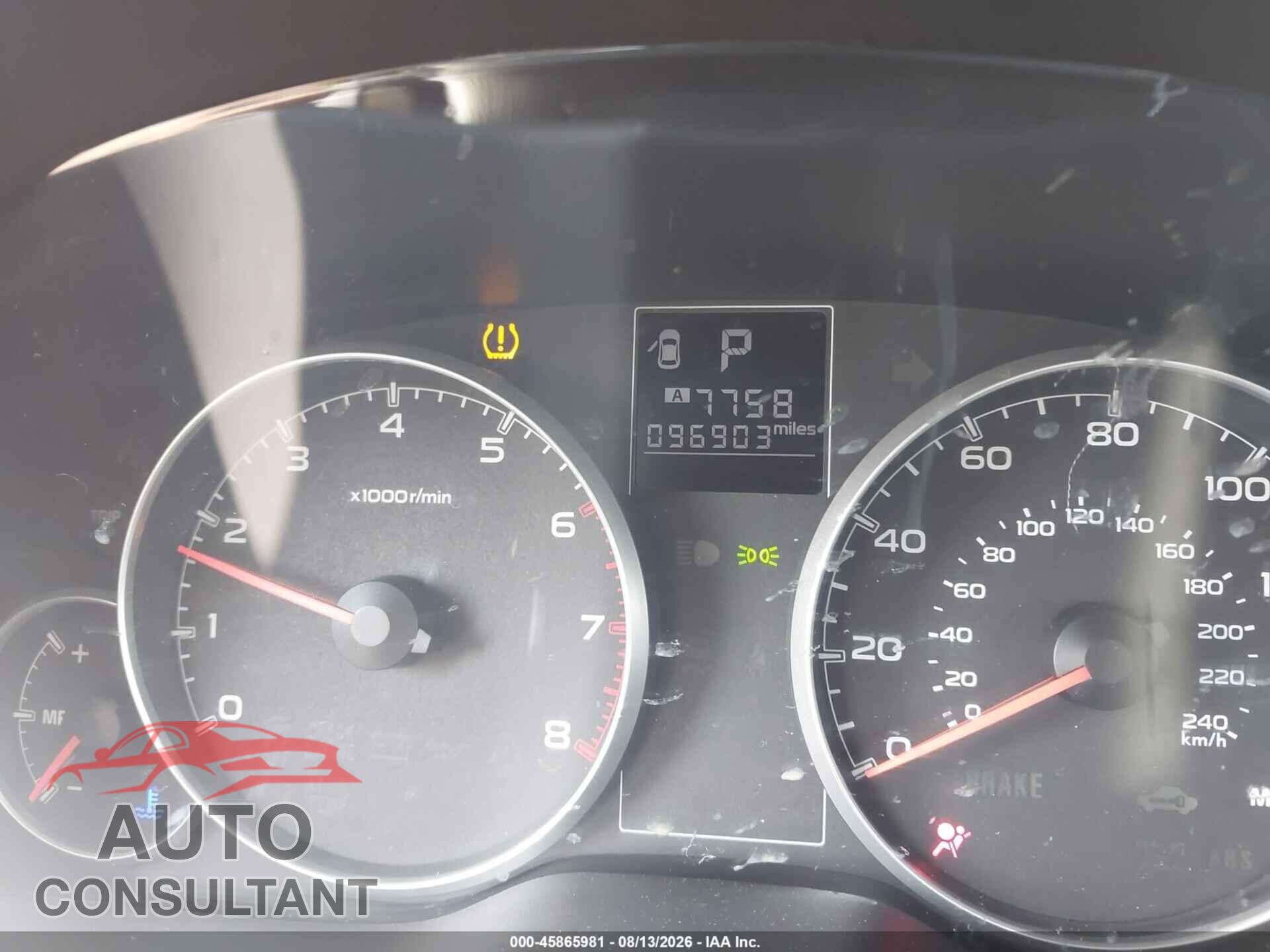 SUBARU LEGACY 2014 - 4S3BMBC60E3030355