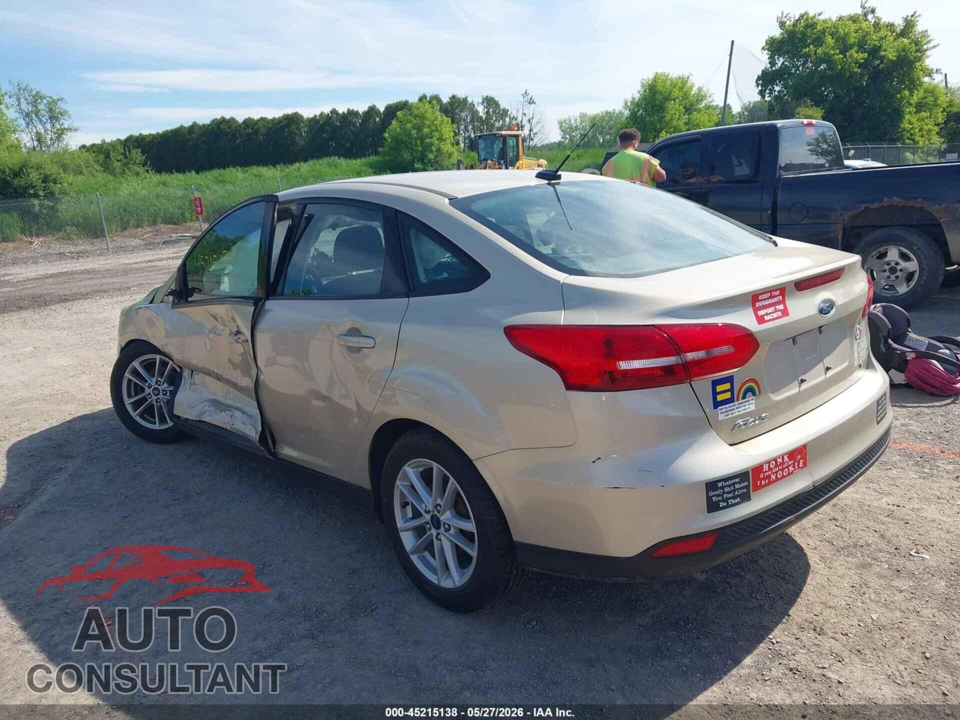 FORD FOCUS 2017 - 1FADP3F26HL335836